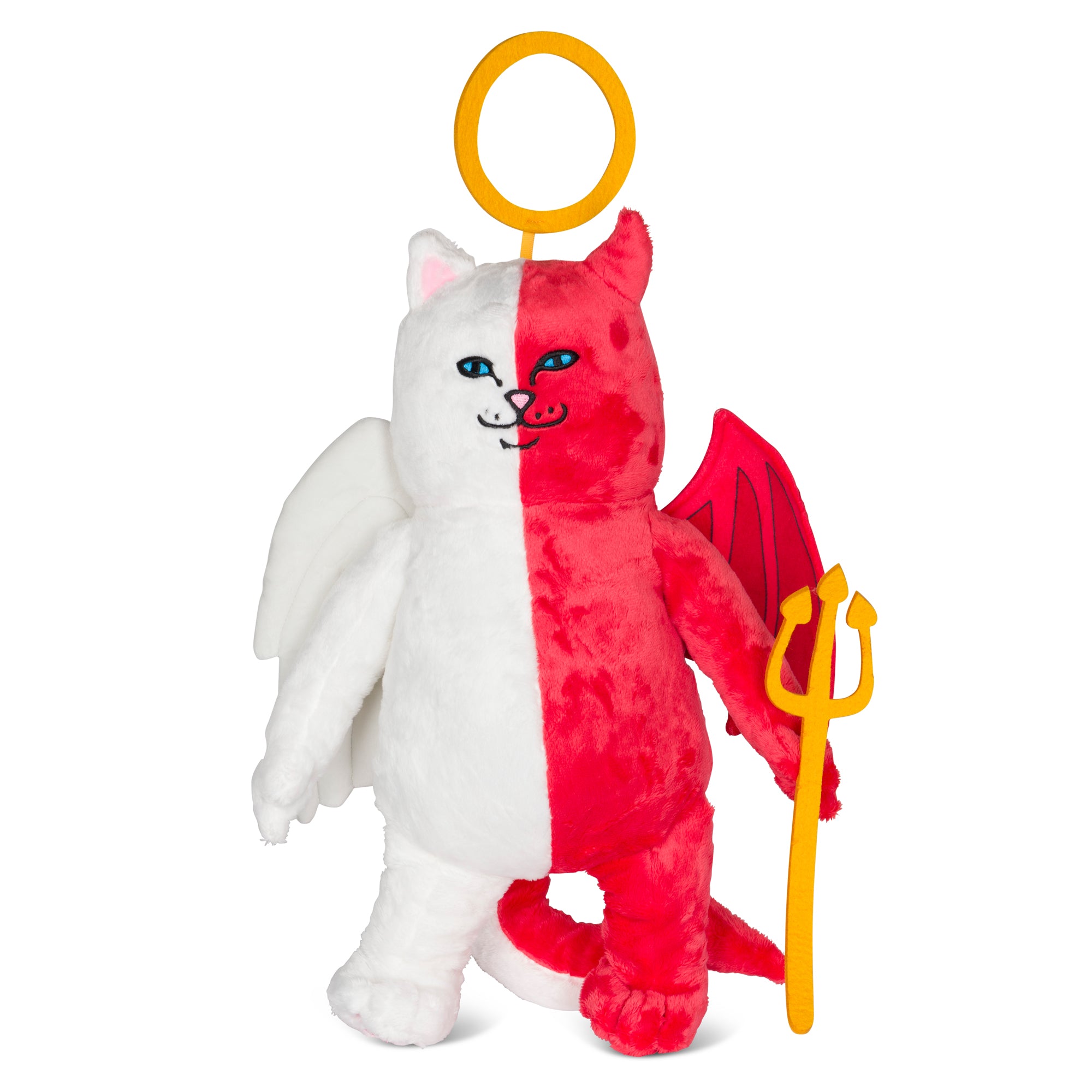 Heaven And Hell Plush Toy (White/Red)