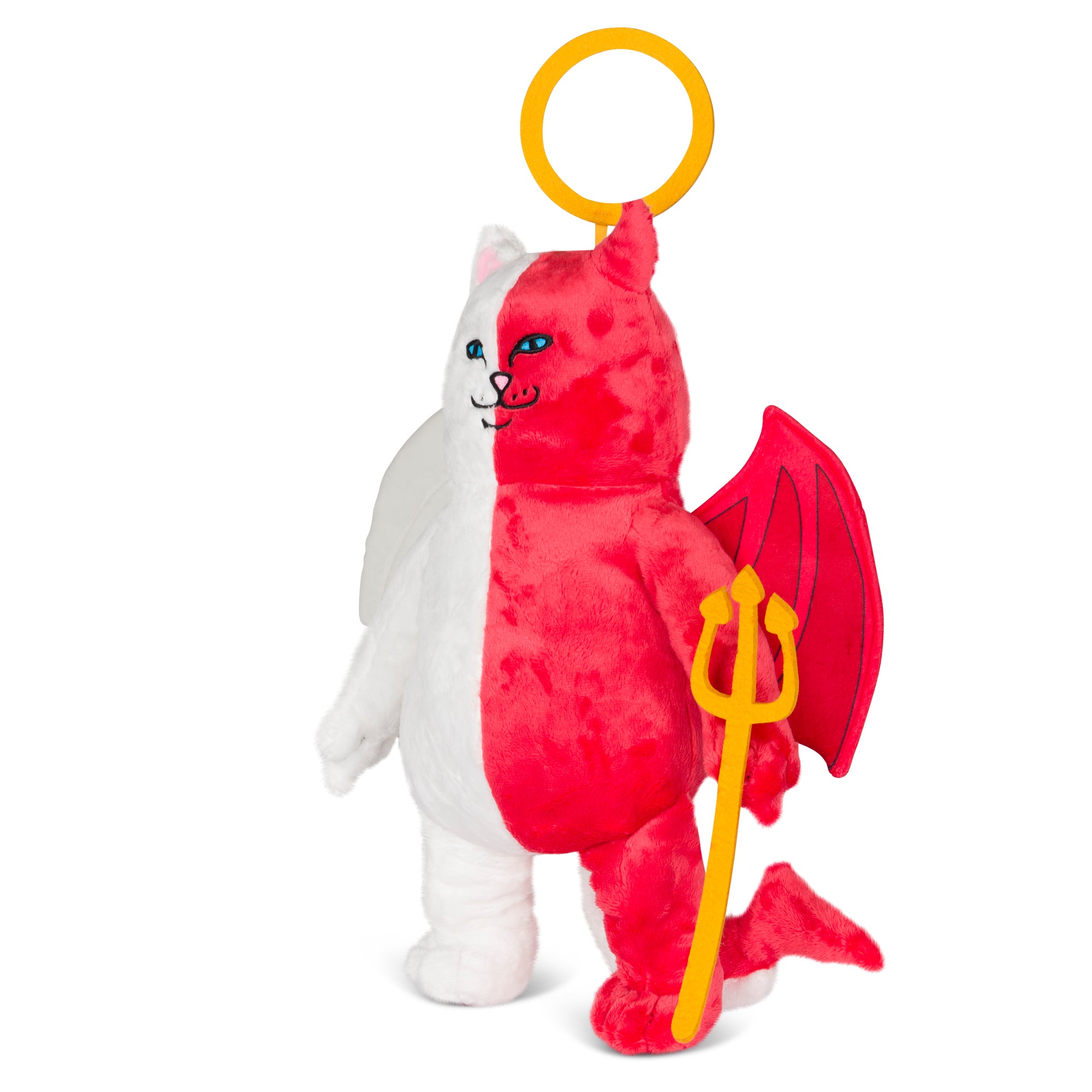 Heaven And Hell Plush Toy (White/Red)