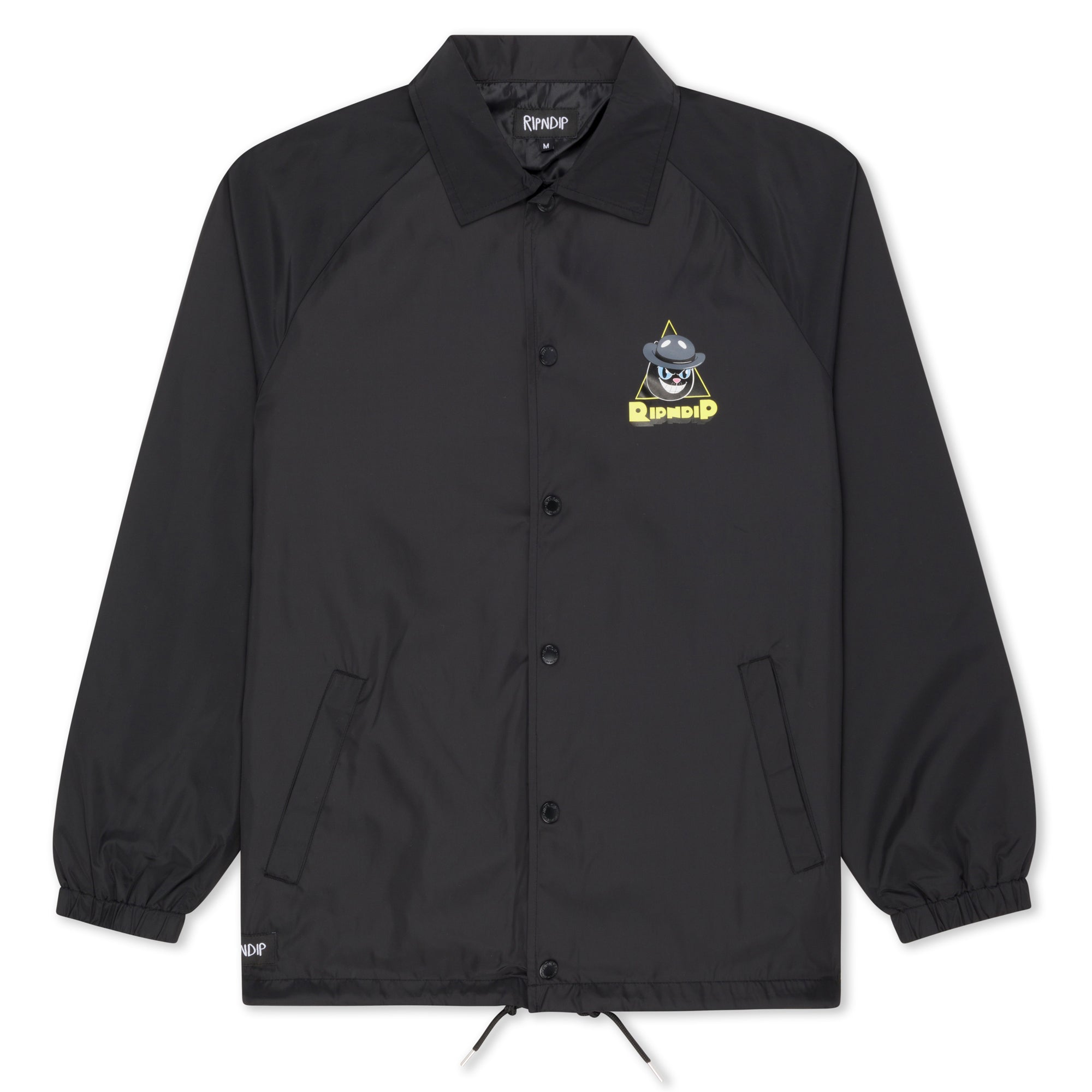 RIPNDIP Slice And Dice Coaches Jacket (Black)
