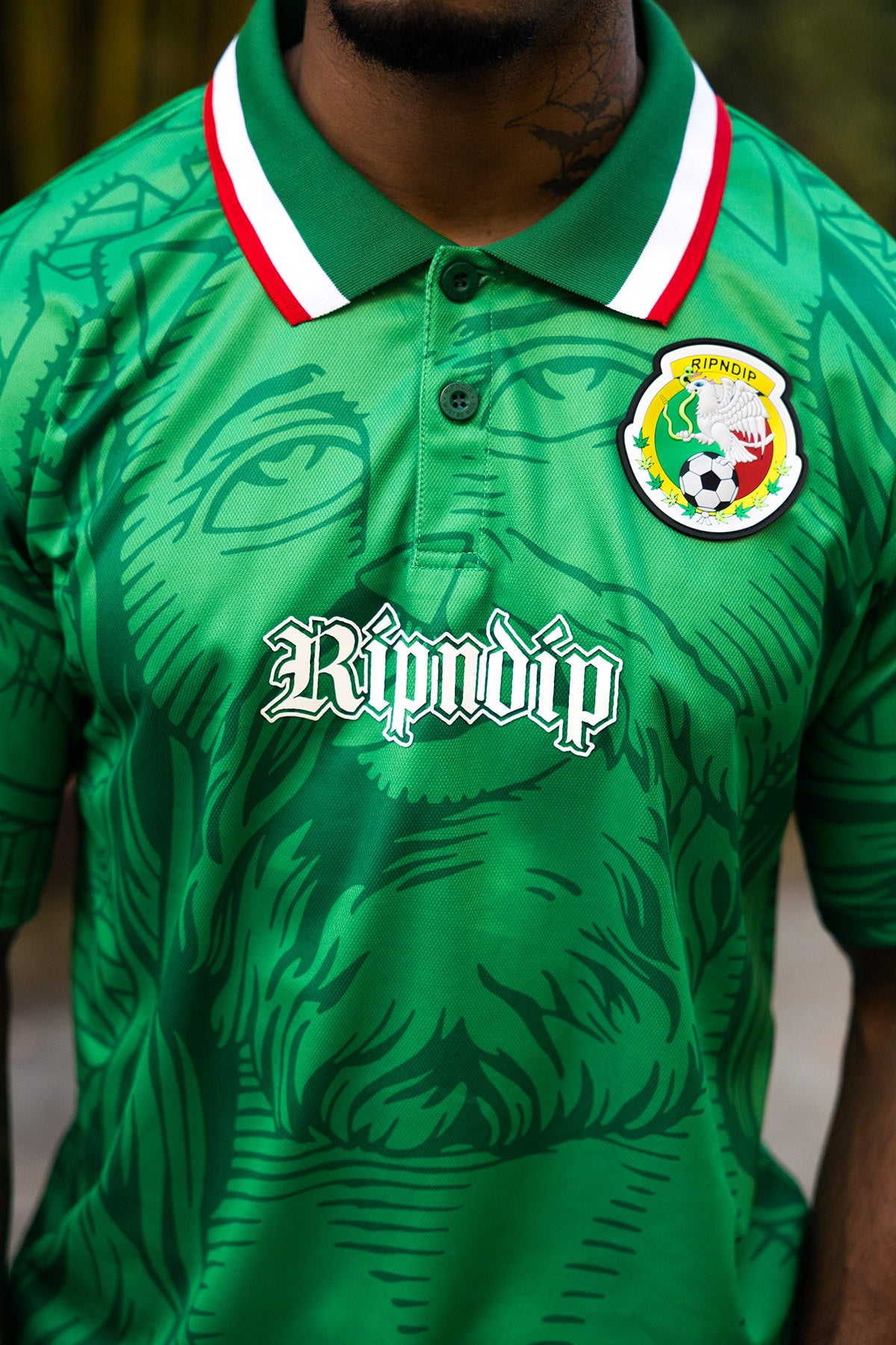 Ripndip MX Soccer Jersey (Green)