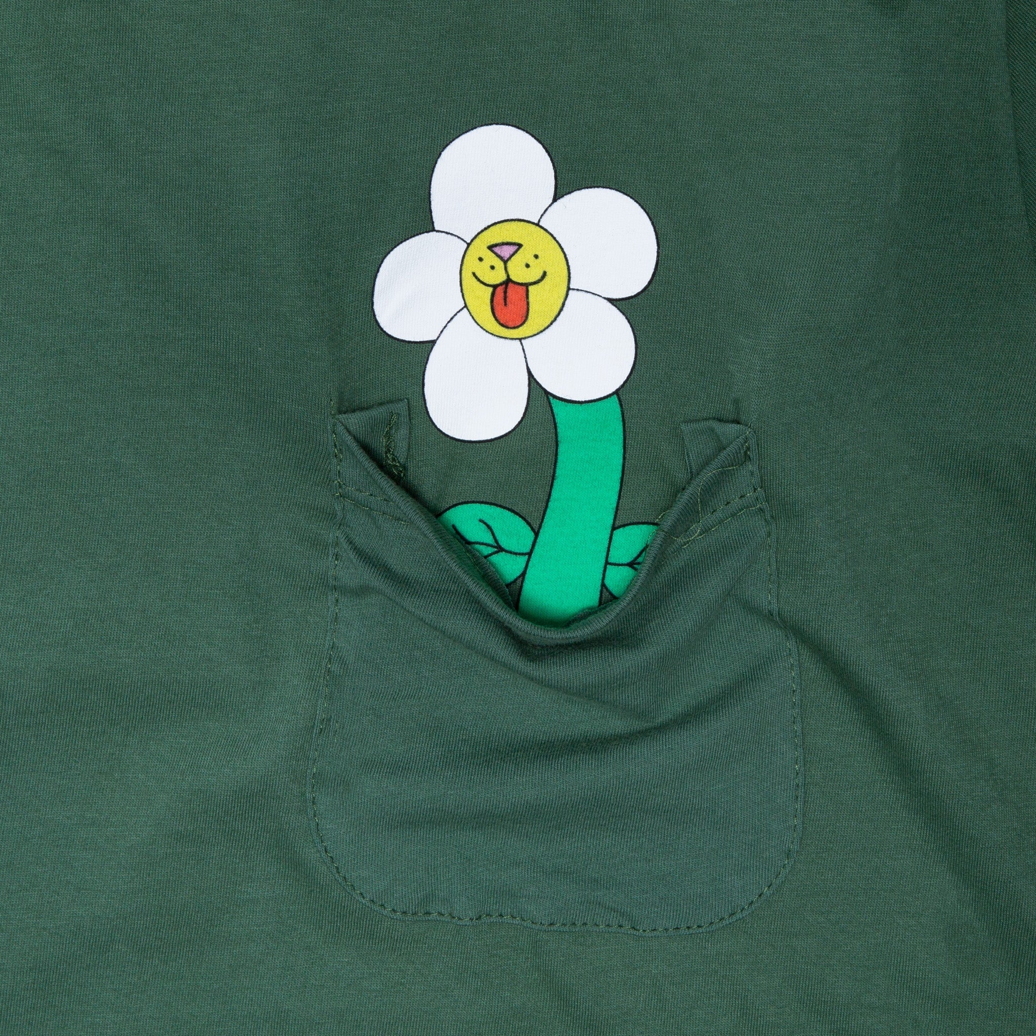 Nerms Of A Feather Pocket Tee (Olive)