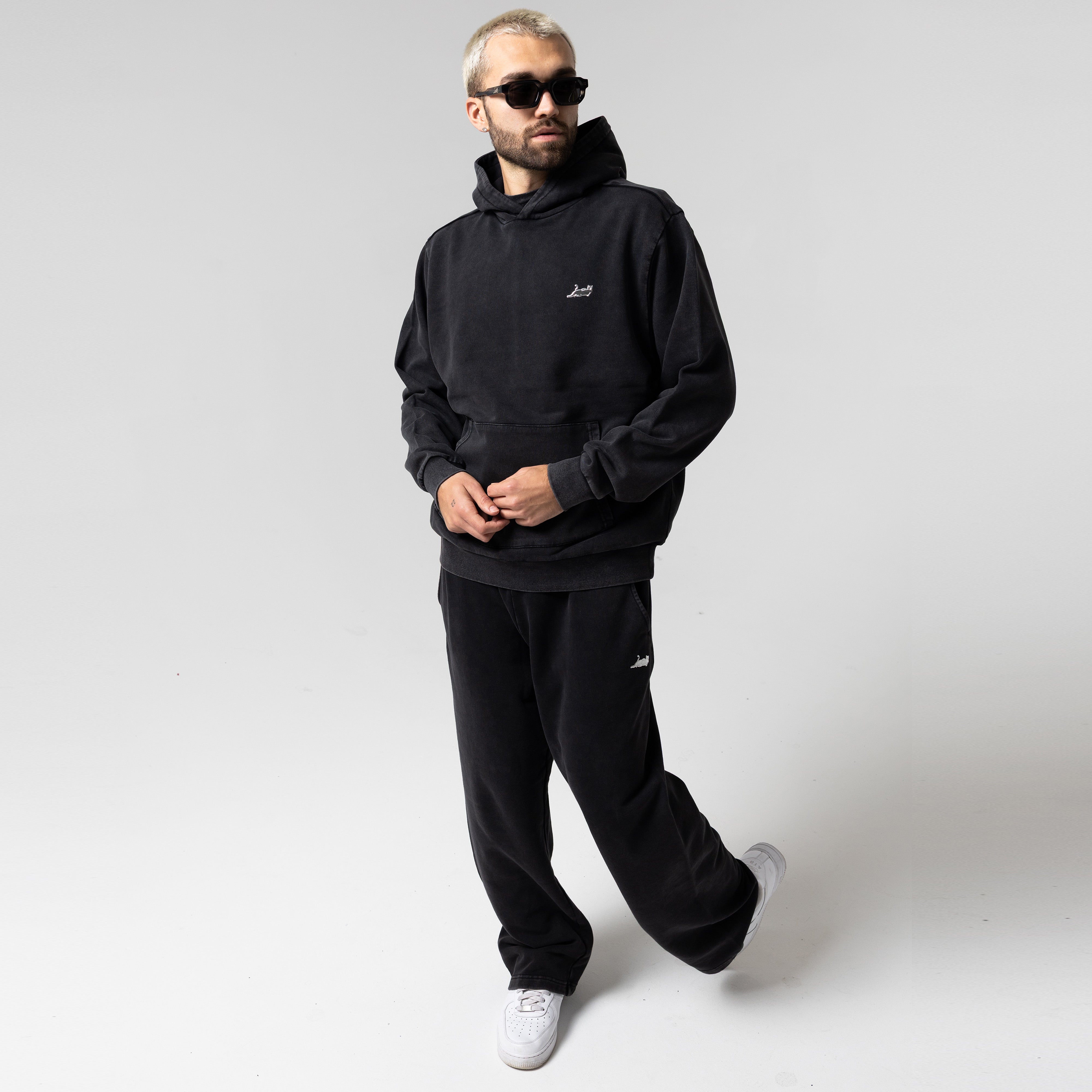 RIPNDIP Castanza Hoodie (Black Vintage Wash)