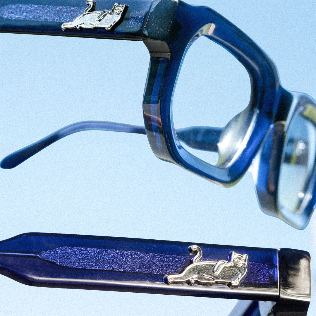 Castanza Sunglasses (Navy / Light Blue)