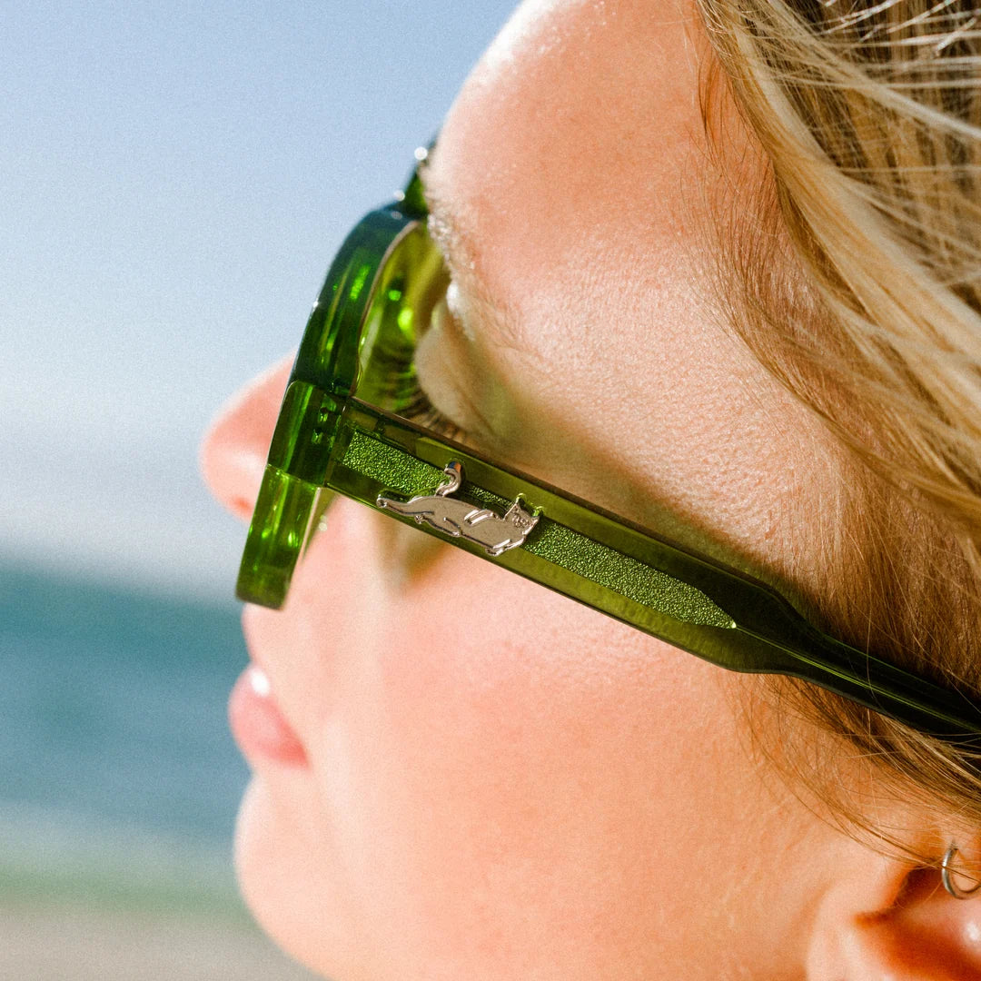 Castanza Sunglasses (Light Green)