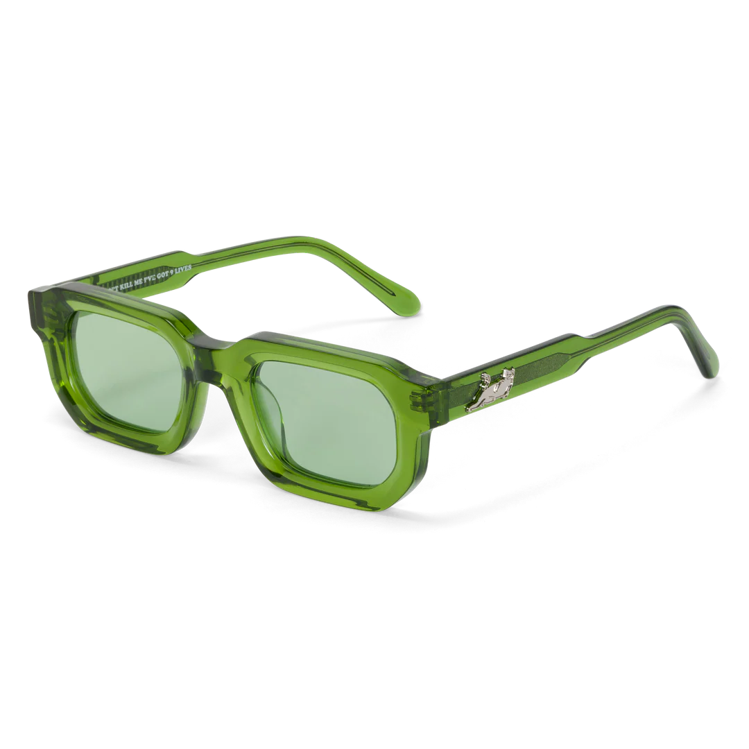 Castanza Sunglasses (Light Green)