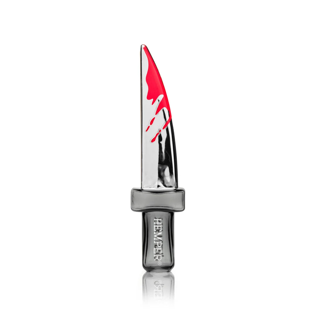 Hemper Killer Nermal Knife Hand Pipe (Clear)