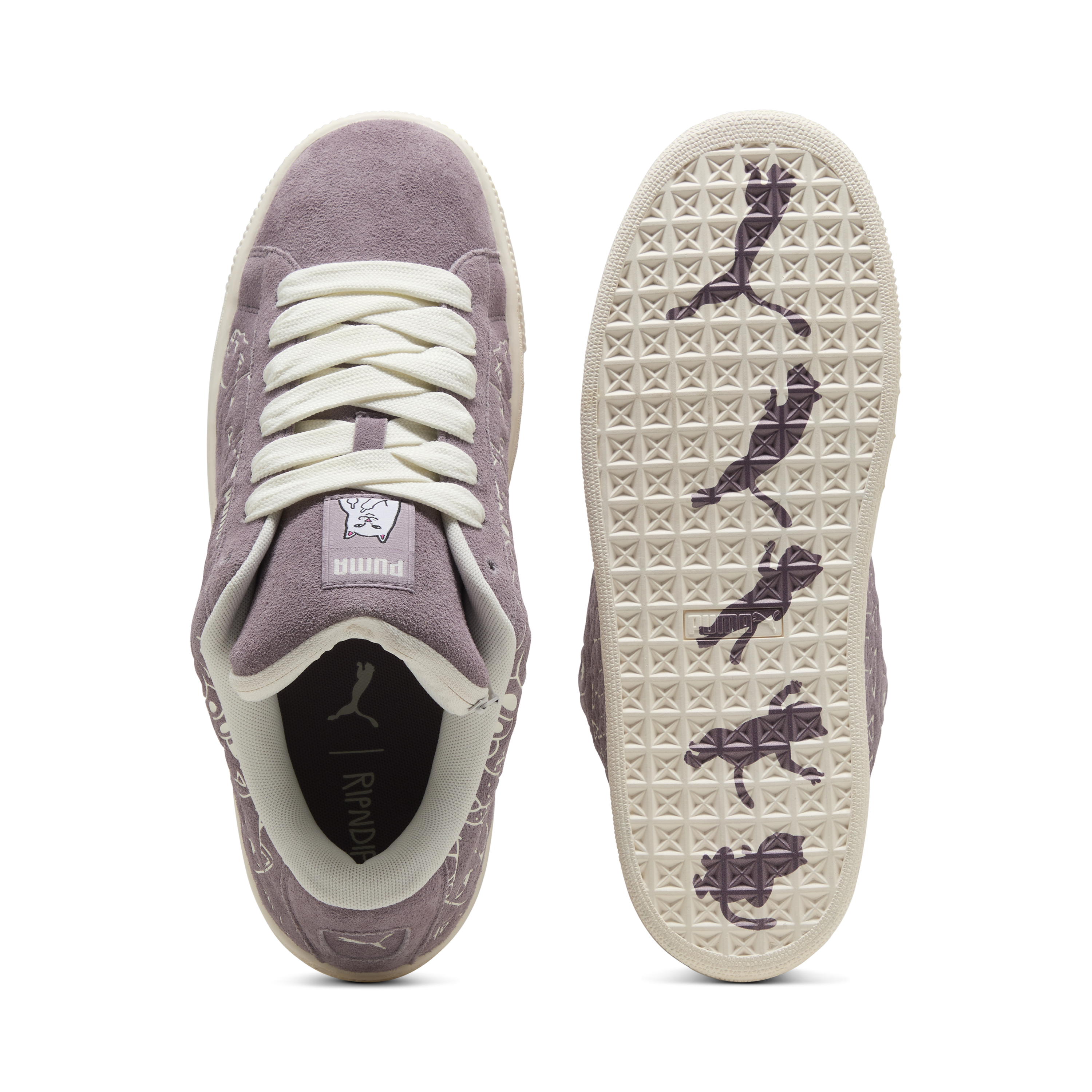 RIPNDIP Suede XL (Puma Raisin-Warm White)