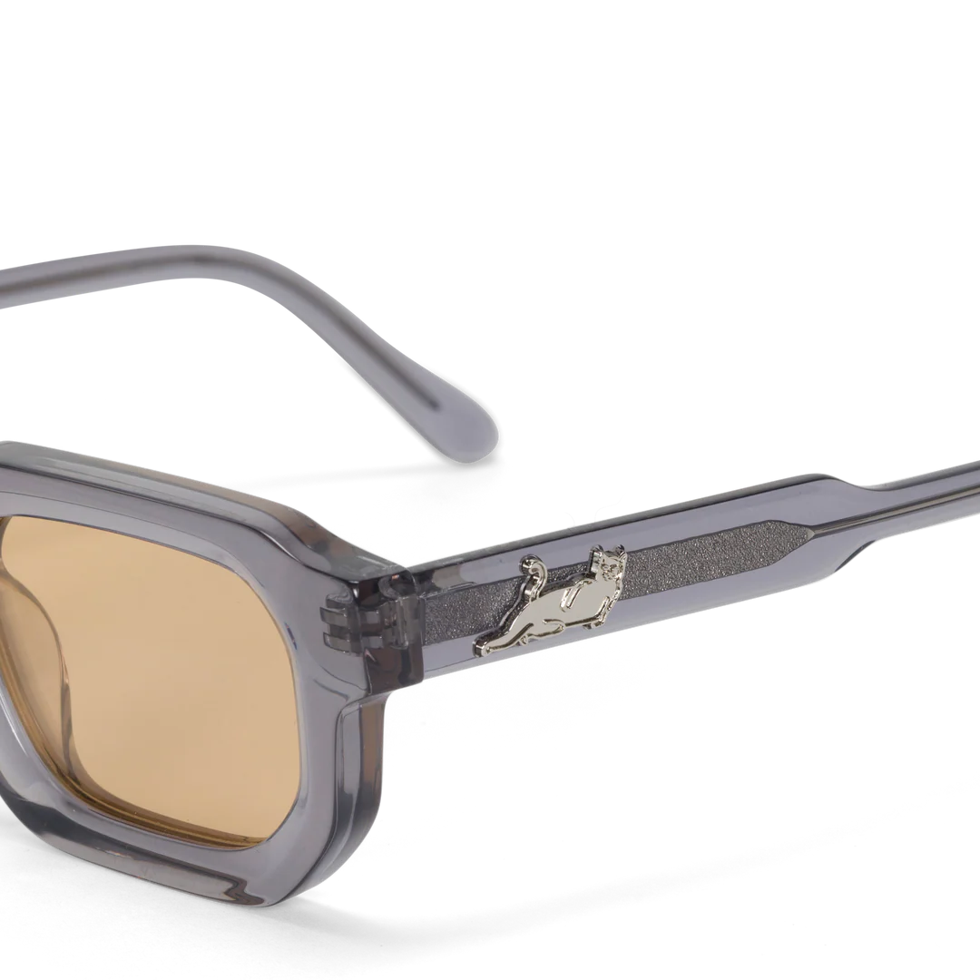 Castanza Sunglasses (Grey / Dusty Yellow)