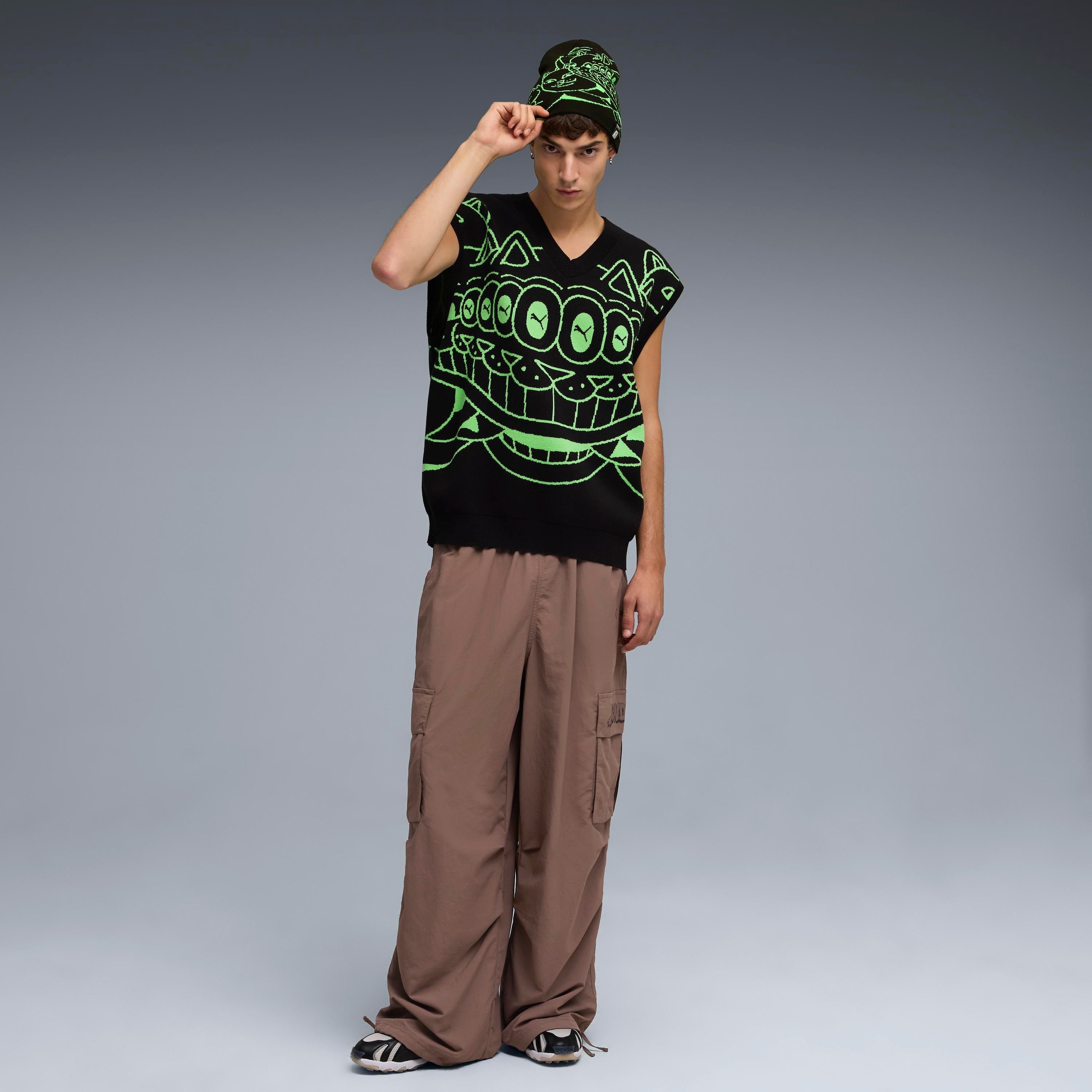 RIPNDIP PUMA X RIPNDIP Knitted Vest (Puma Black)