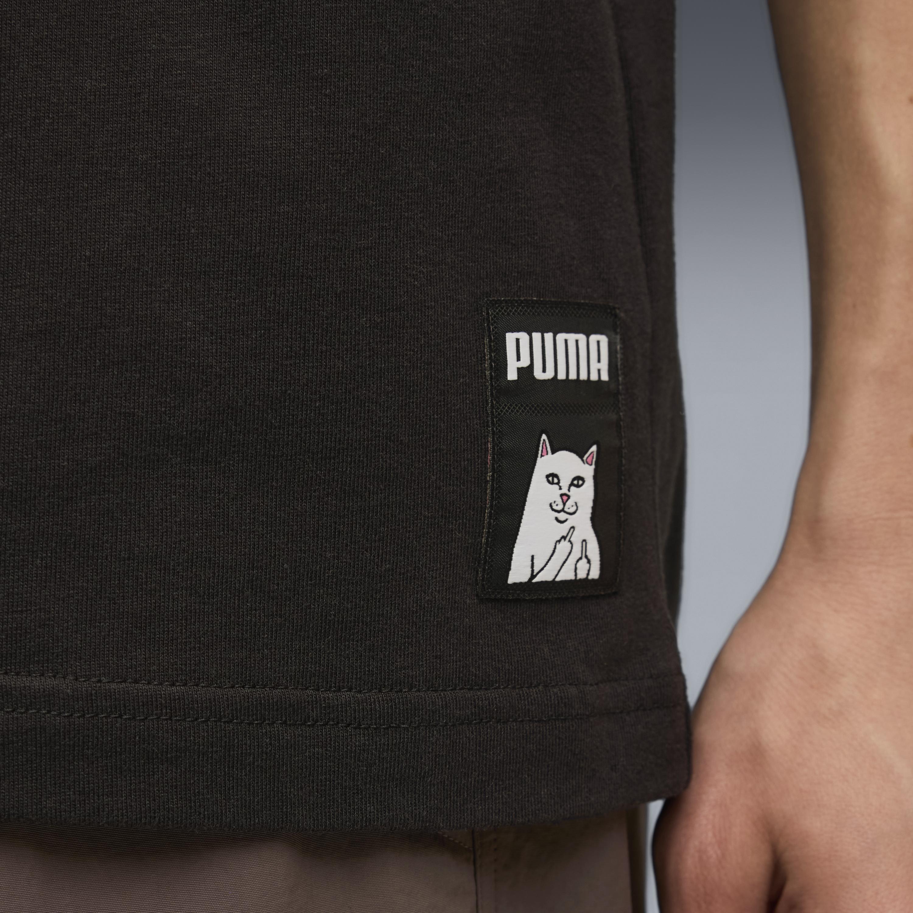 RIPNDIP PUMA x RIPNDIP Lord Nermal Pocket Tee (Black)