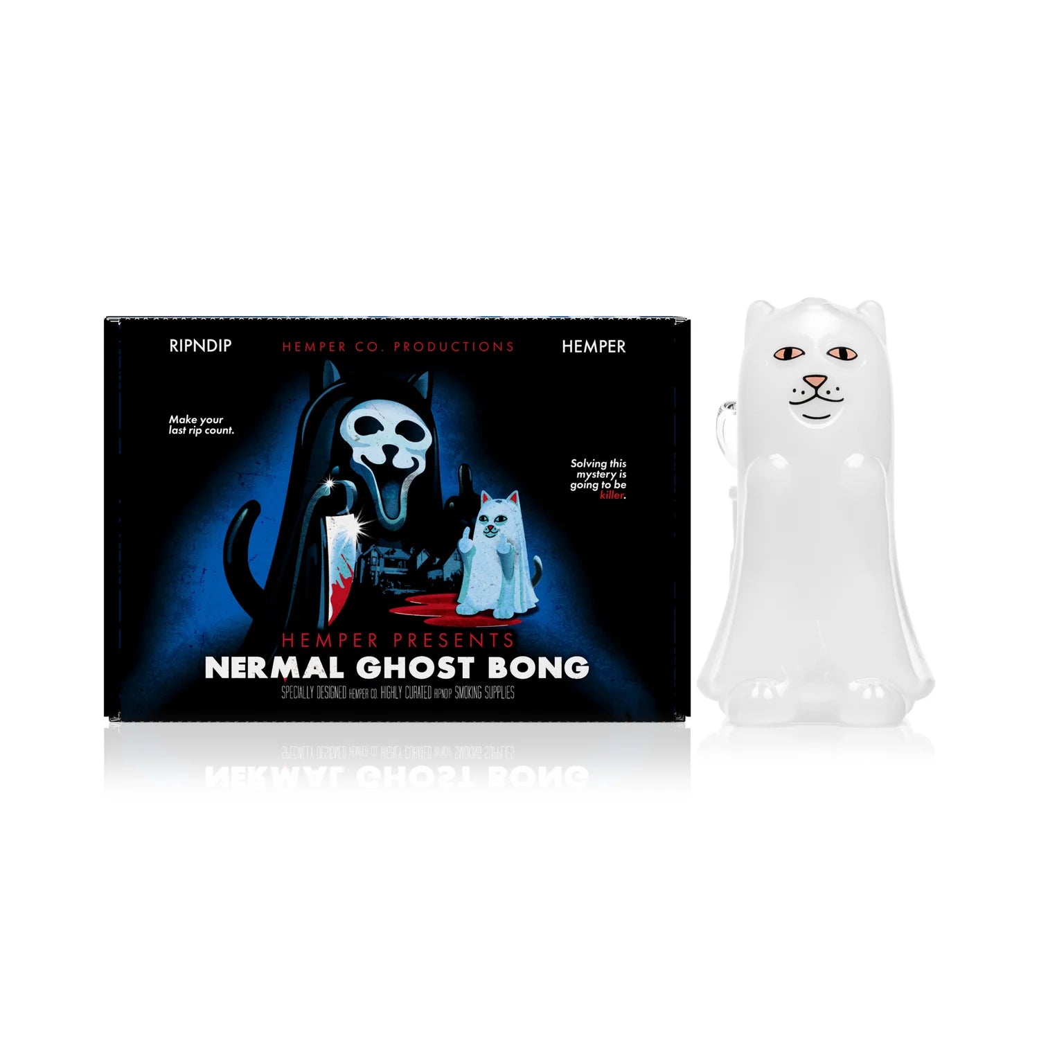 Hemper Nermal Ghost Beaker (Clear)