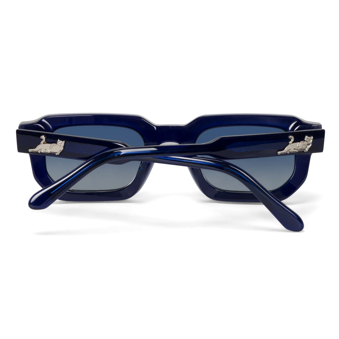 Castanza Sunglasses (Navy / Light Blue)