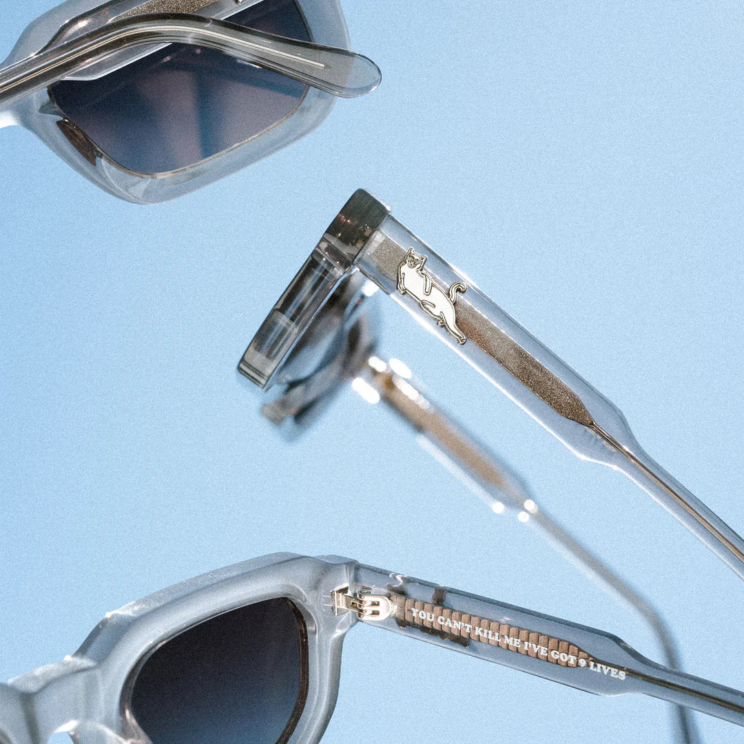 Castanza Sunglasses (Grey / Purple)