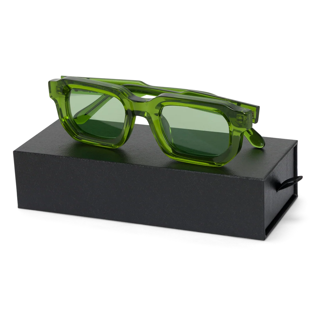 Castanza Sunglasses (Light Green)