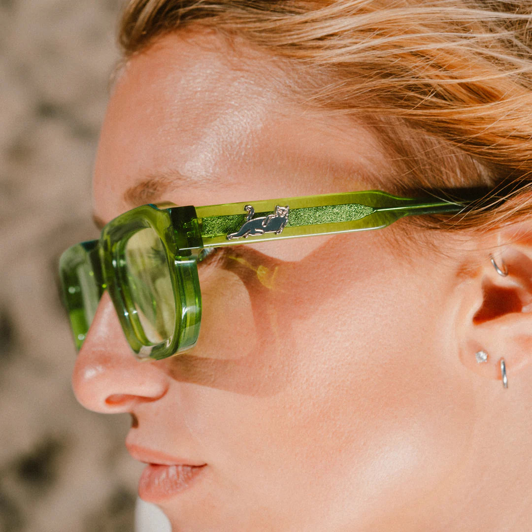 Castanza Sunglasses (Light Green)