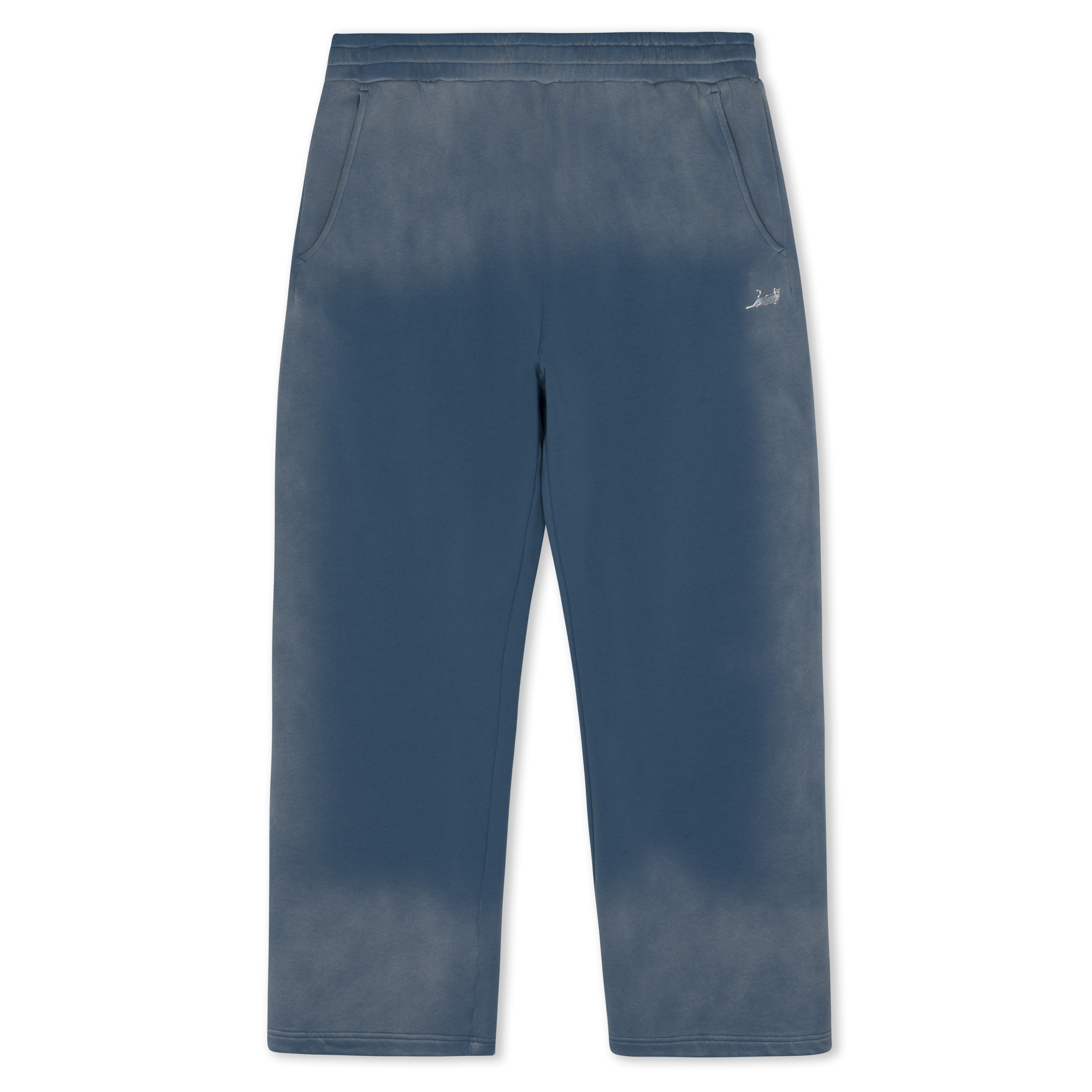 RIPNDIP Castanza Straight Leg Sweatpants (Light Blue Faded Wash)