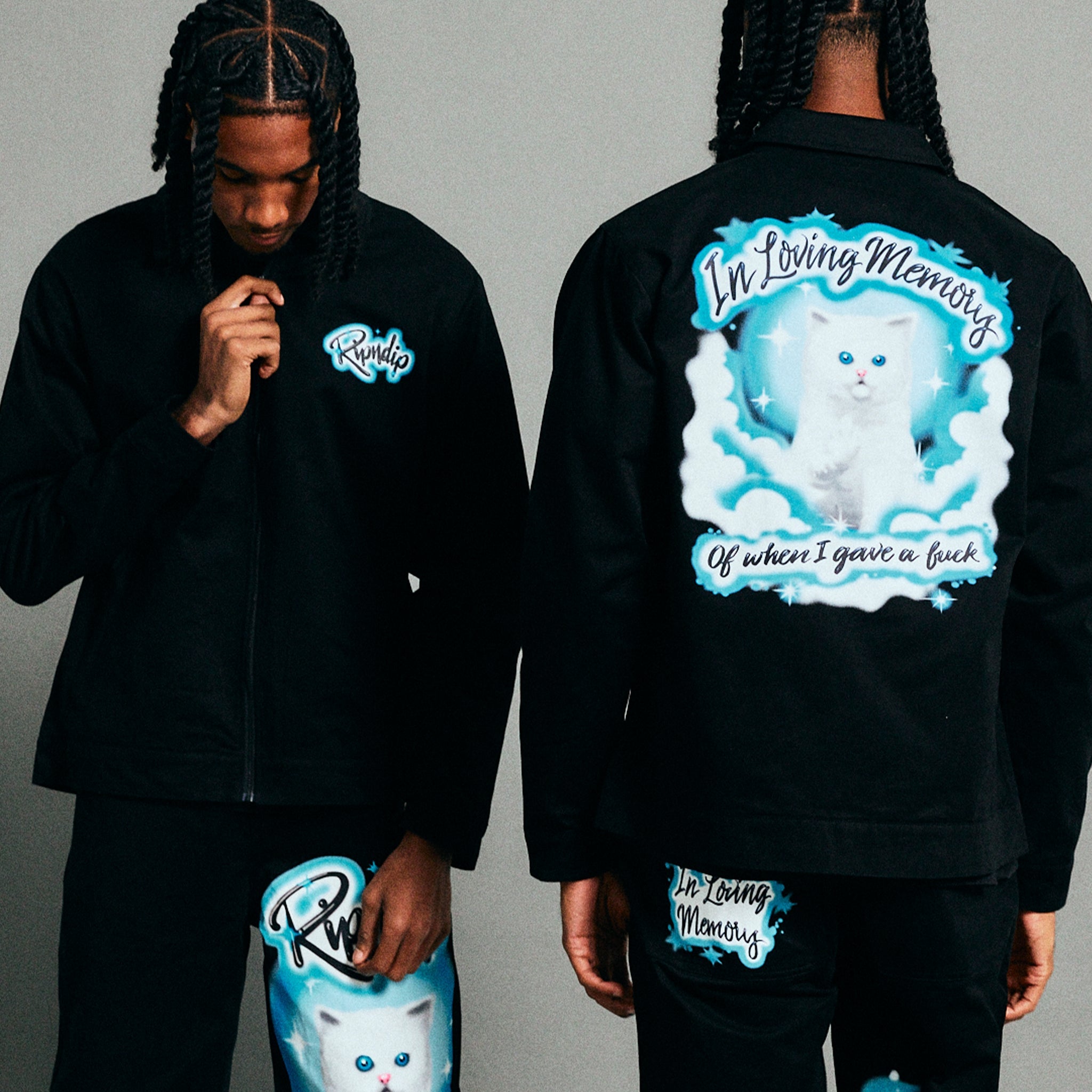 RIPNDIP In Loving Memory Jacket (Black)