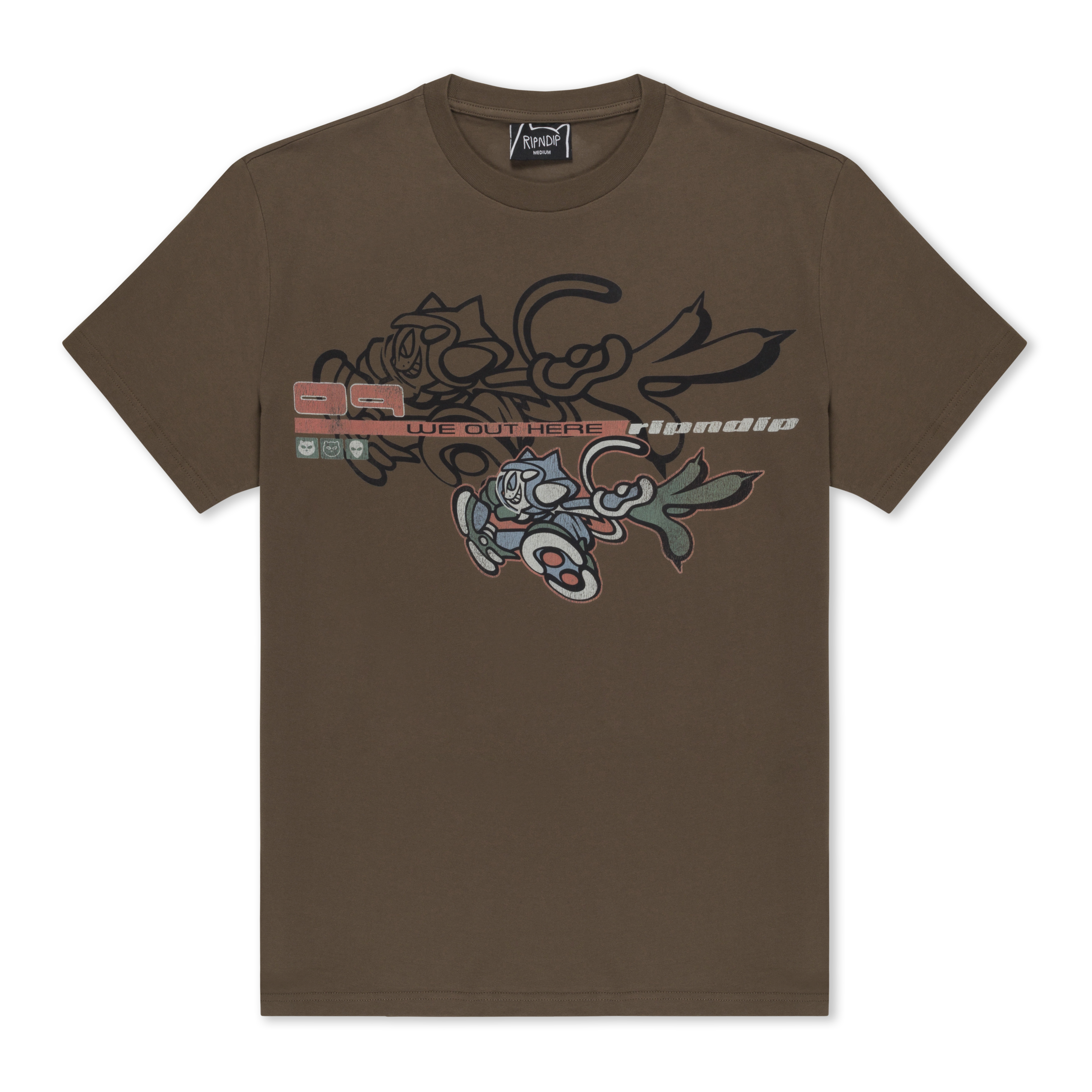 Cyclone Tee (Dusty Brown)