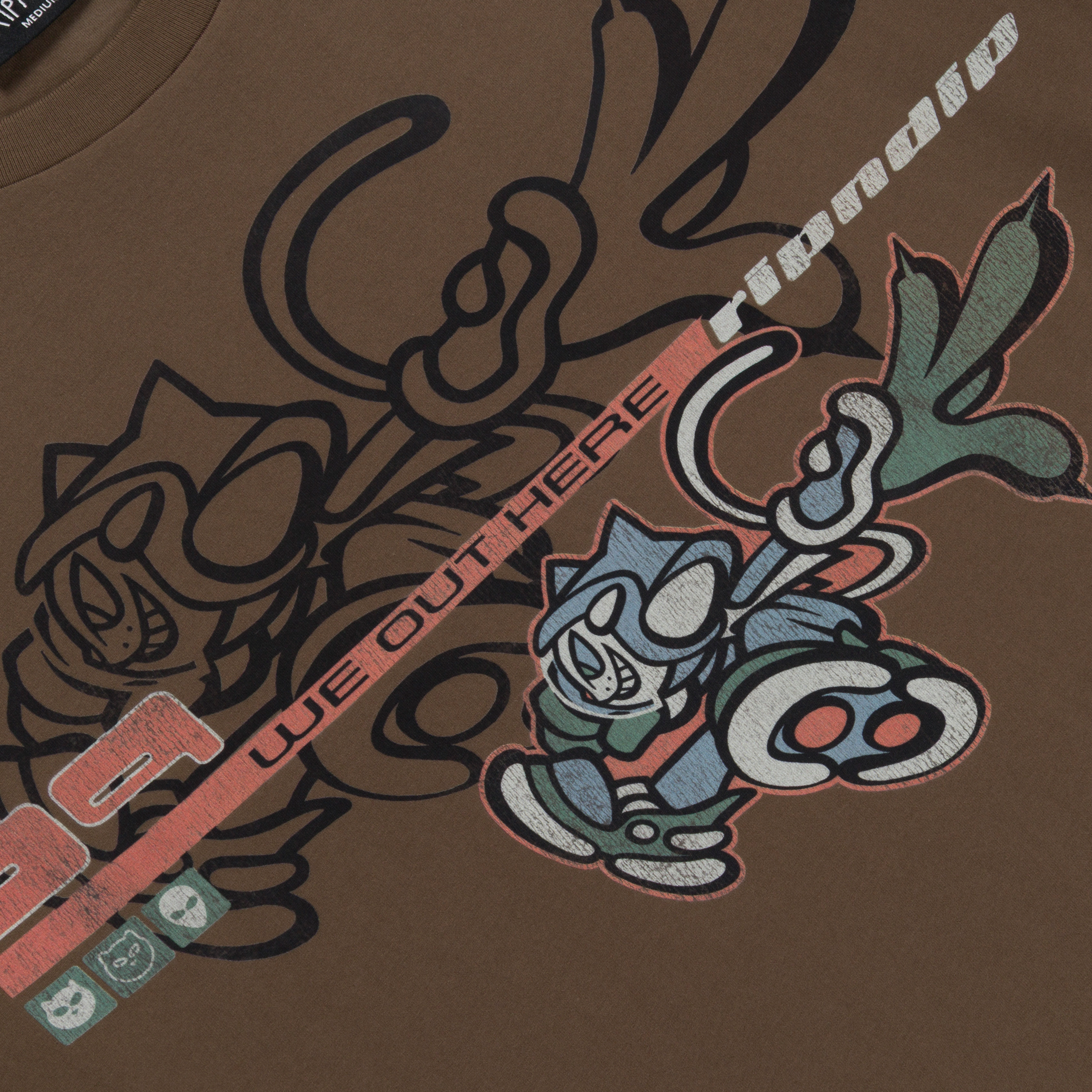 Cyclone Tee (Dusty Brown)