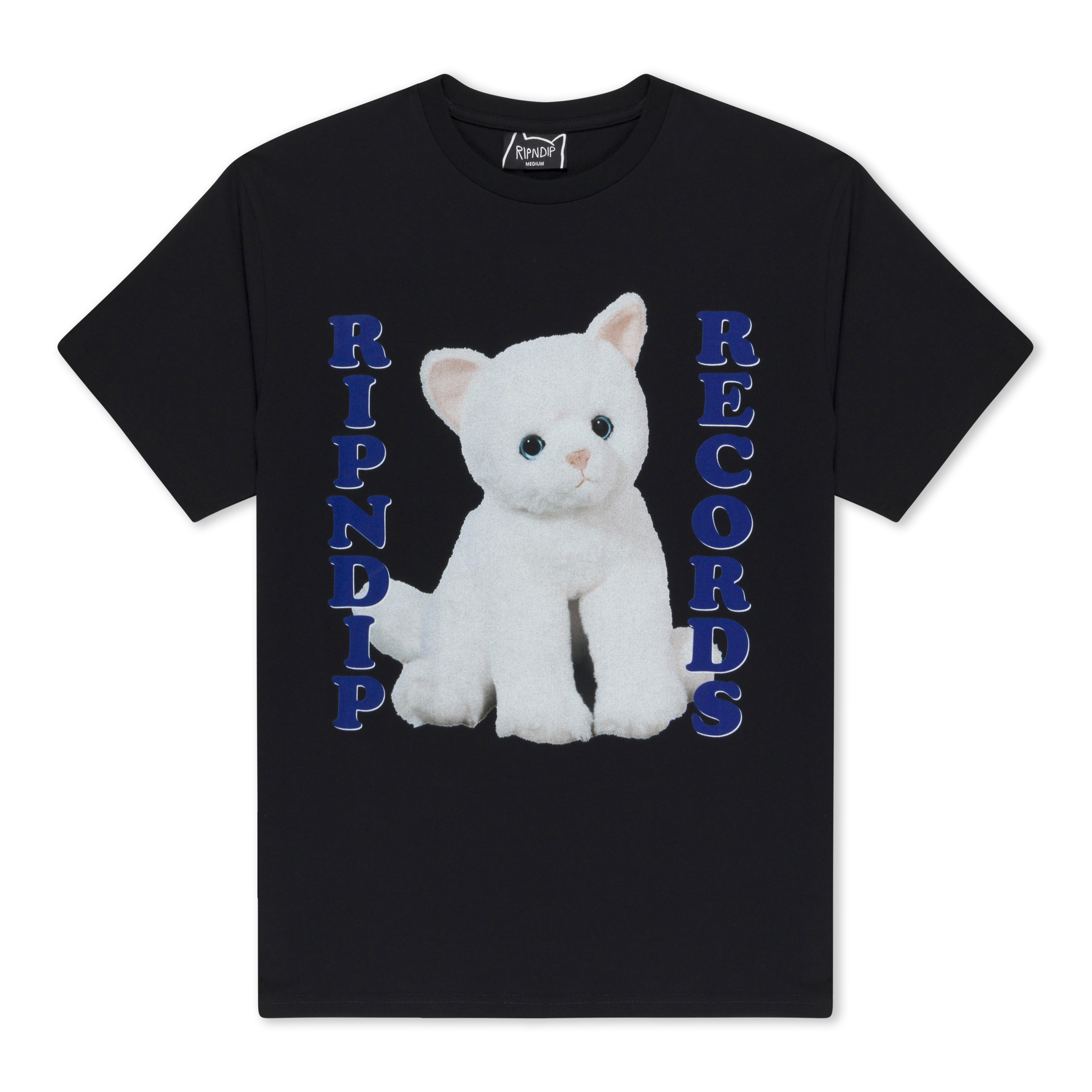Plush Records Tee (Black)