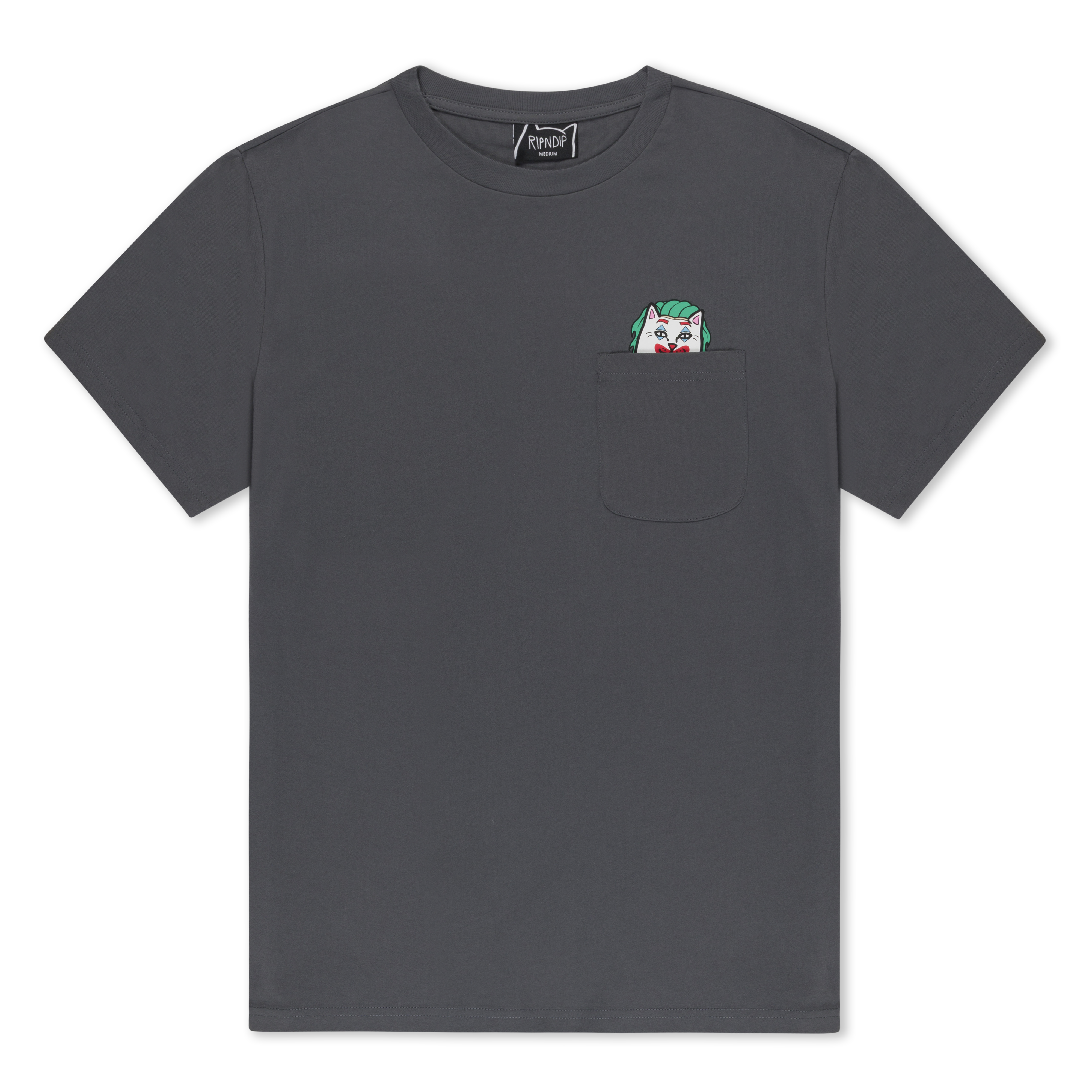 Why So Nermal? Pocket Tee (Charcoal)