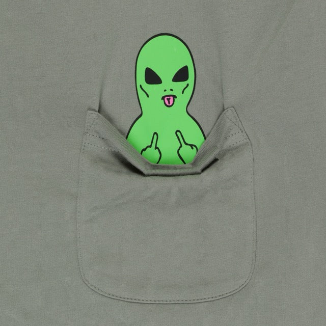 Lord Alien Pocket Tee (Dusty Sage)