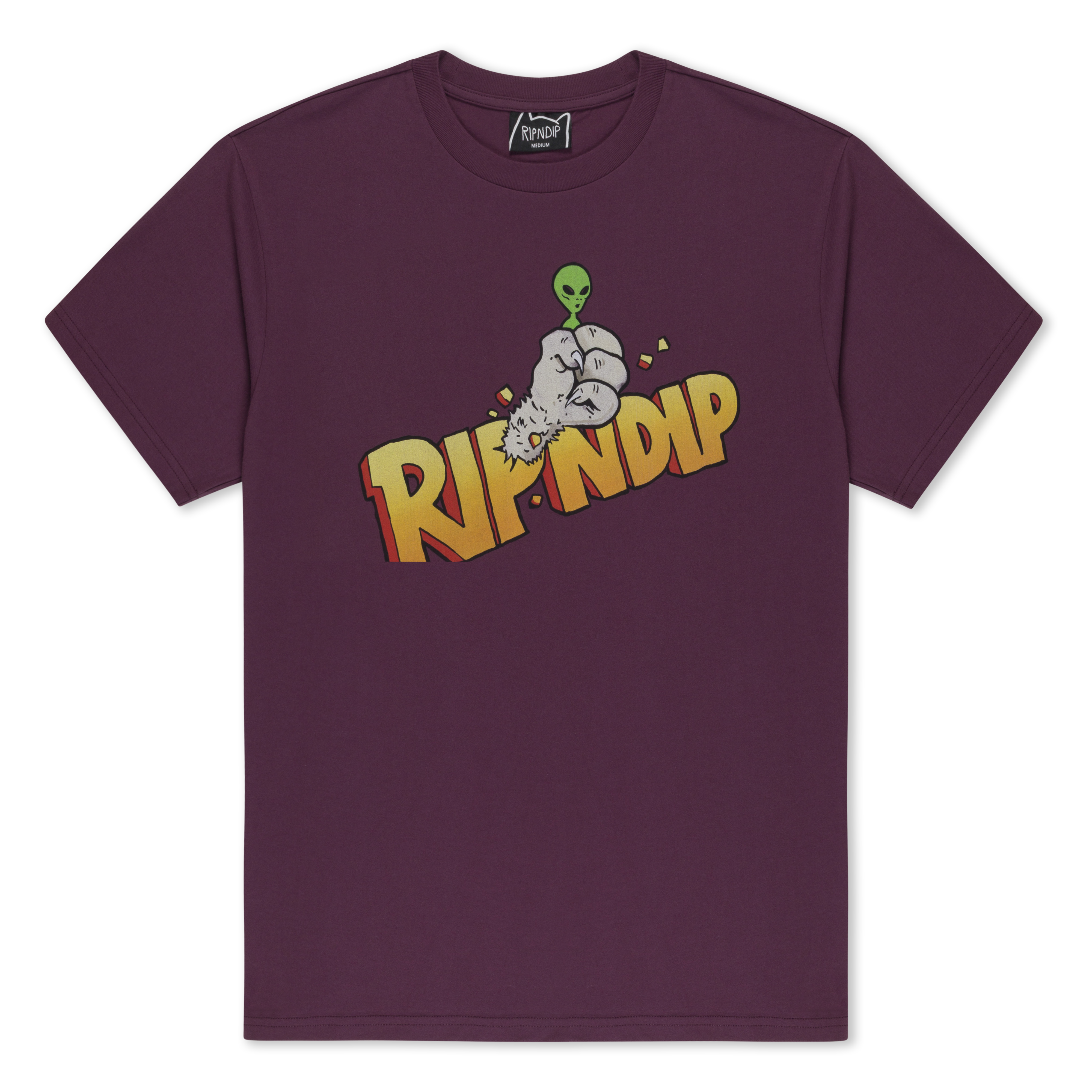 Stronger Tee (Dark Plum)