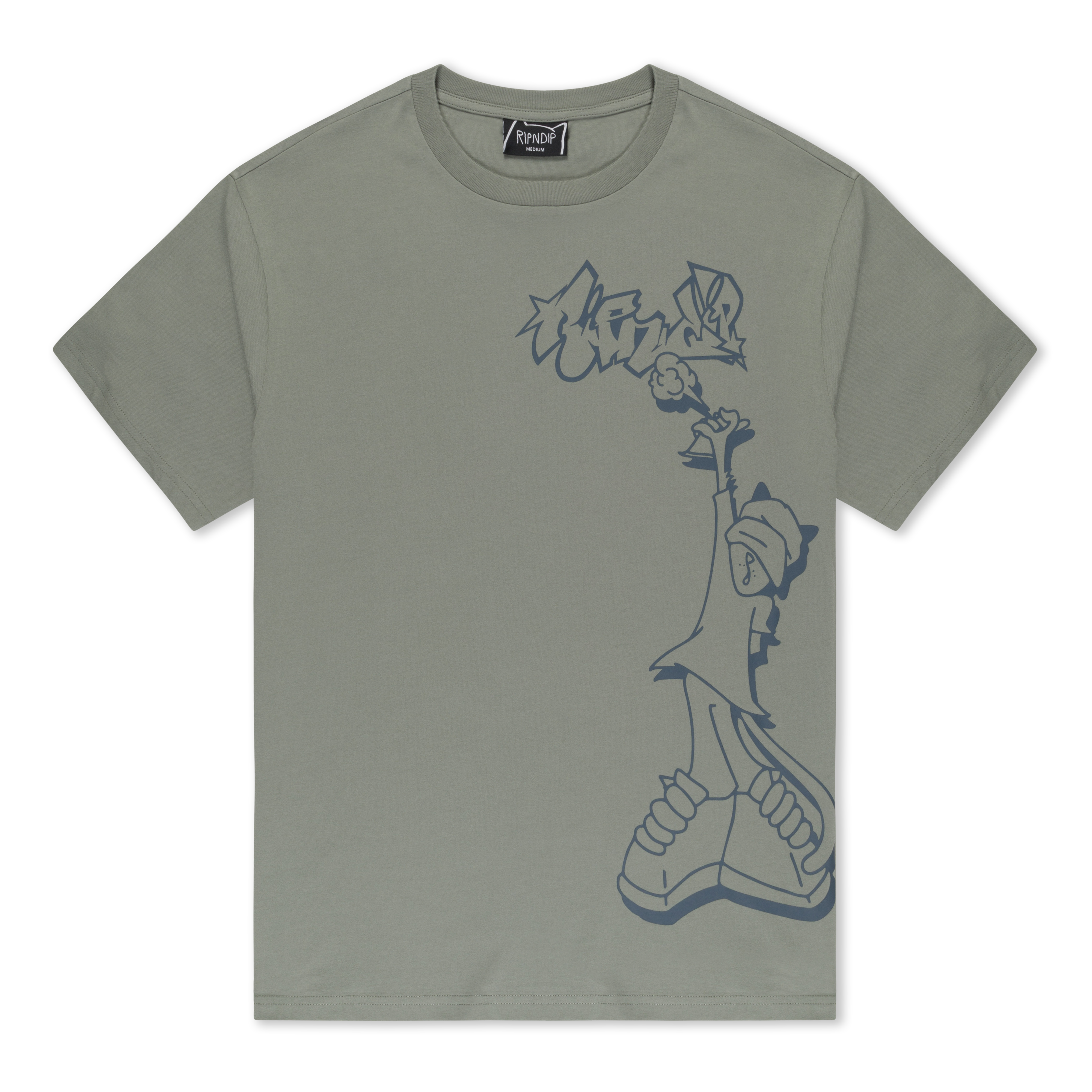 Hard In Da Paint Tee (Dusty Sage)