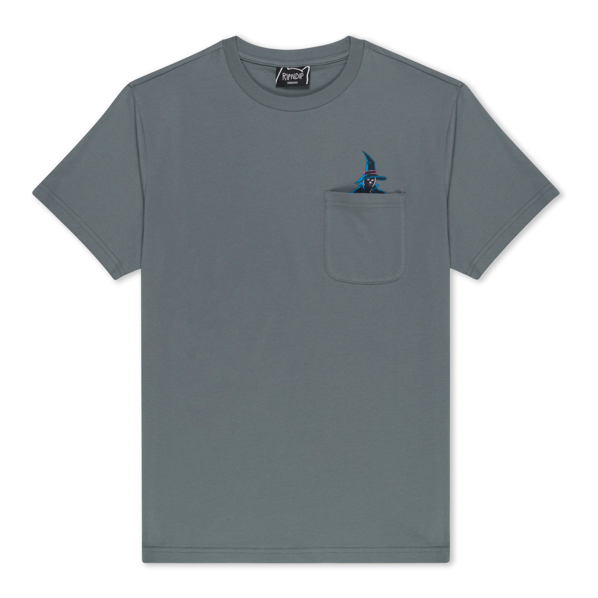 Jermie Witch Pocket Tee (Charcoal)