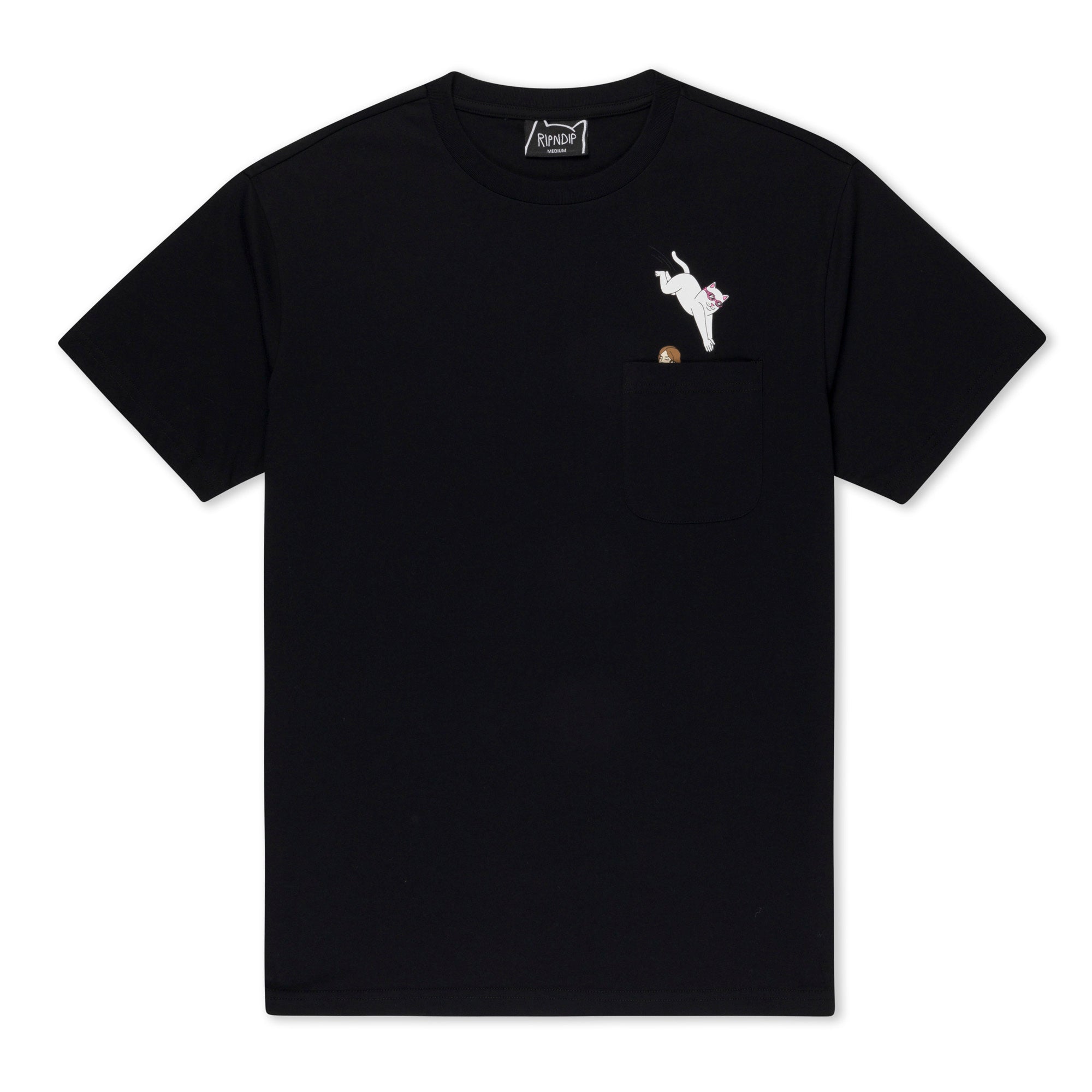 RIPNDIP Jumpin In Pocket Tee (Black)