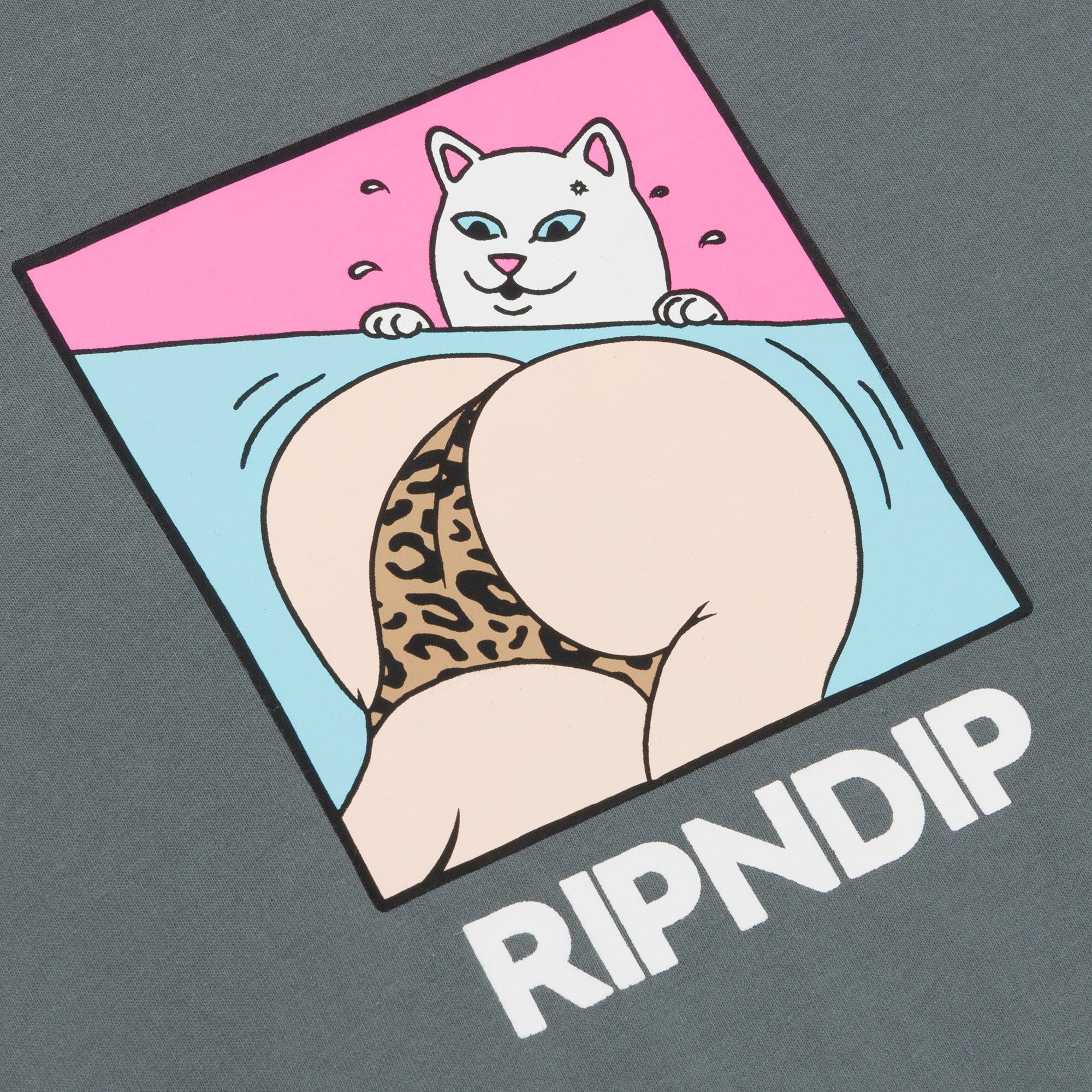 RIPNDIP Peaches And Nerm Tee (Charcoal)