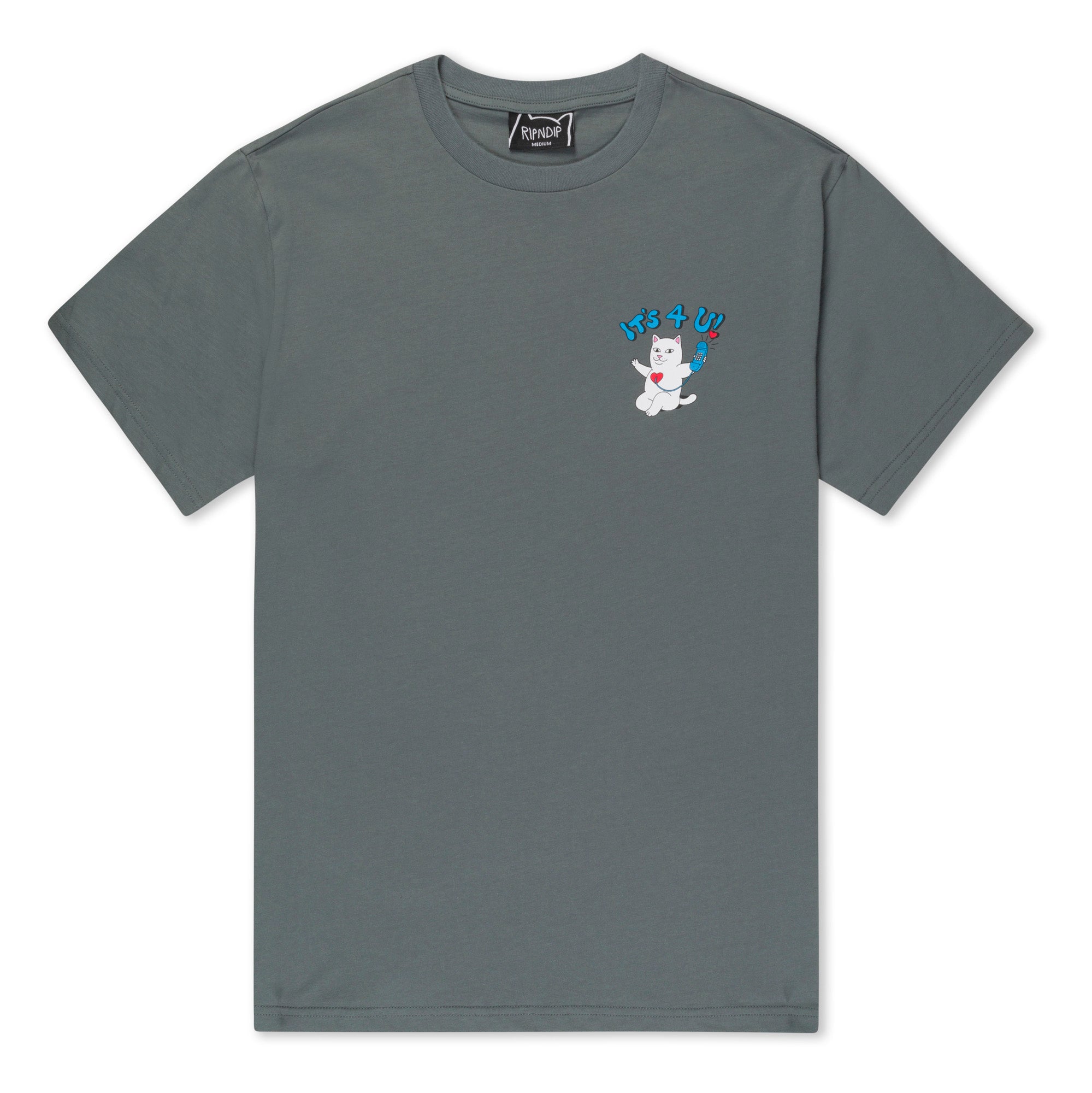 RIPNDIP Peaches And Nerm Tee (Charcoal)