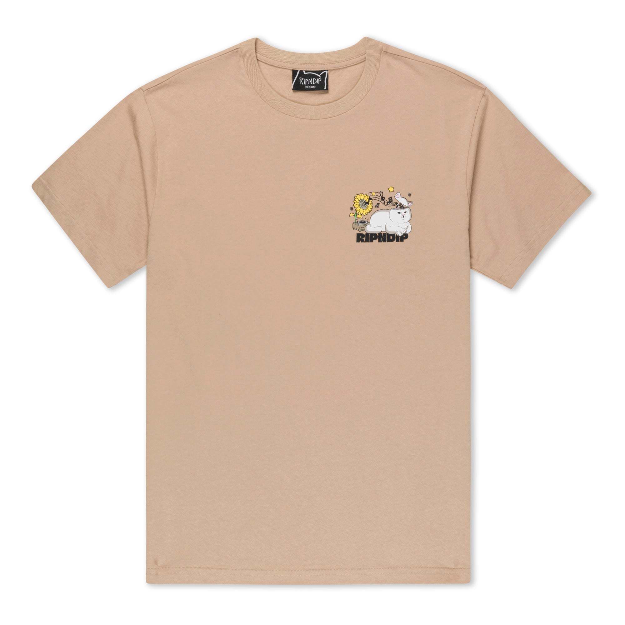 RIPNDIP No Music No Life Tee (Almond)