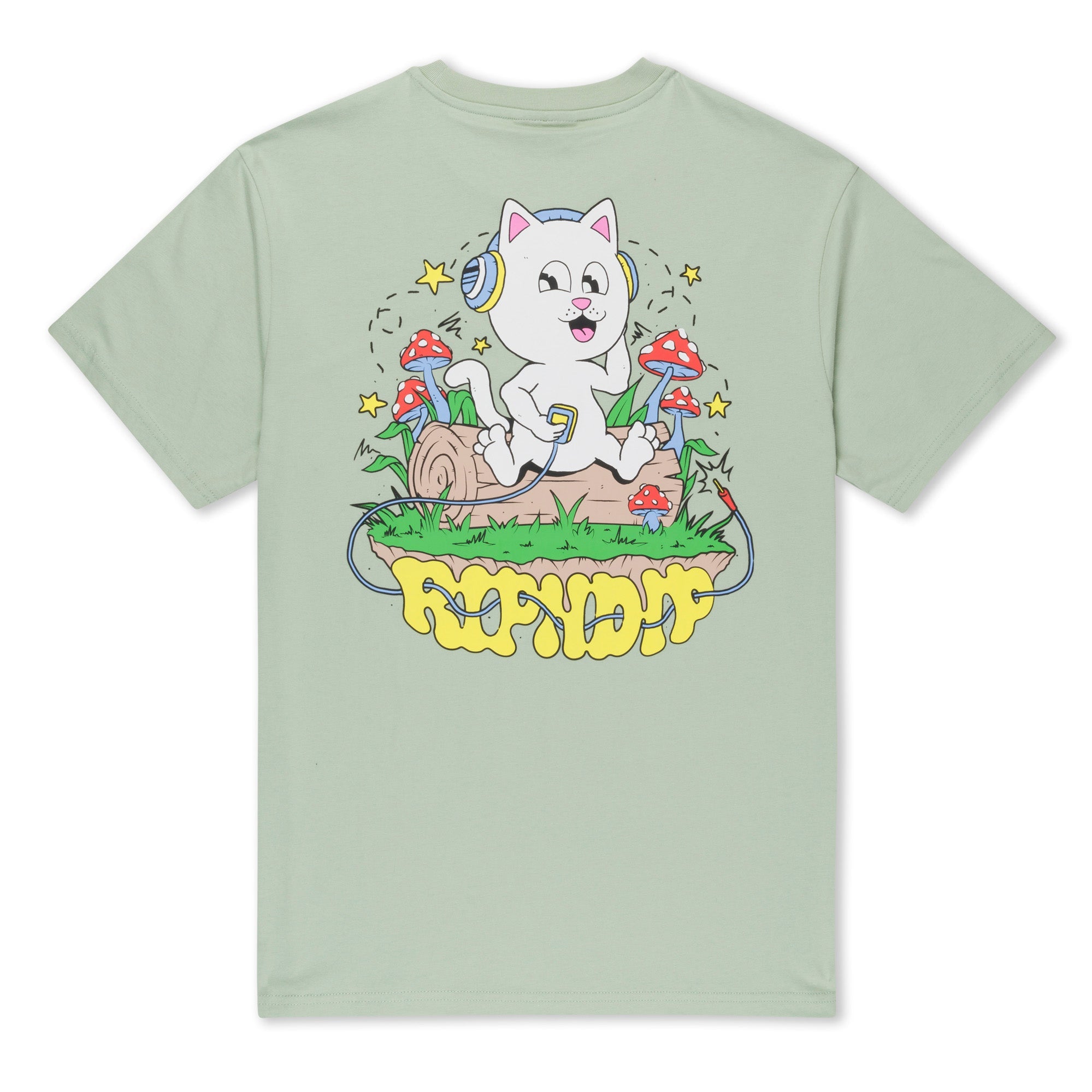 RIPNDIP Shroom Song Tee (Sage)