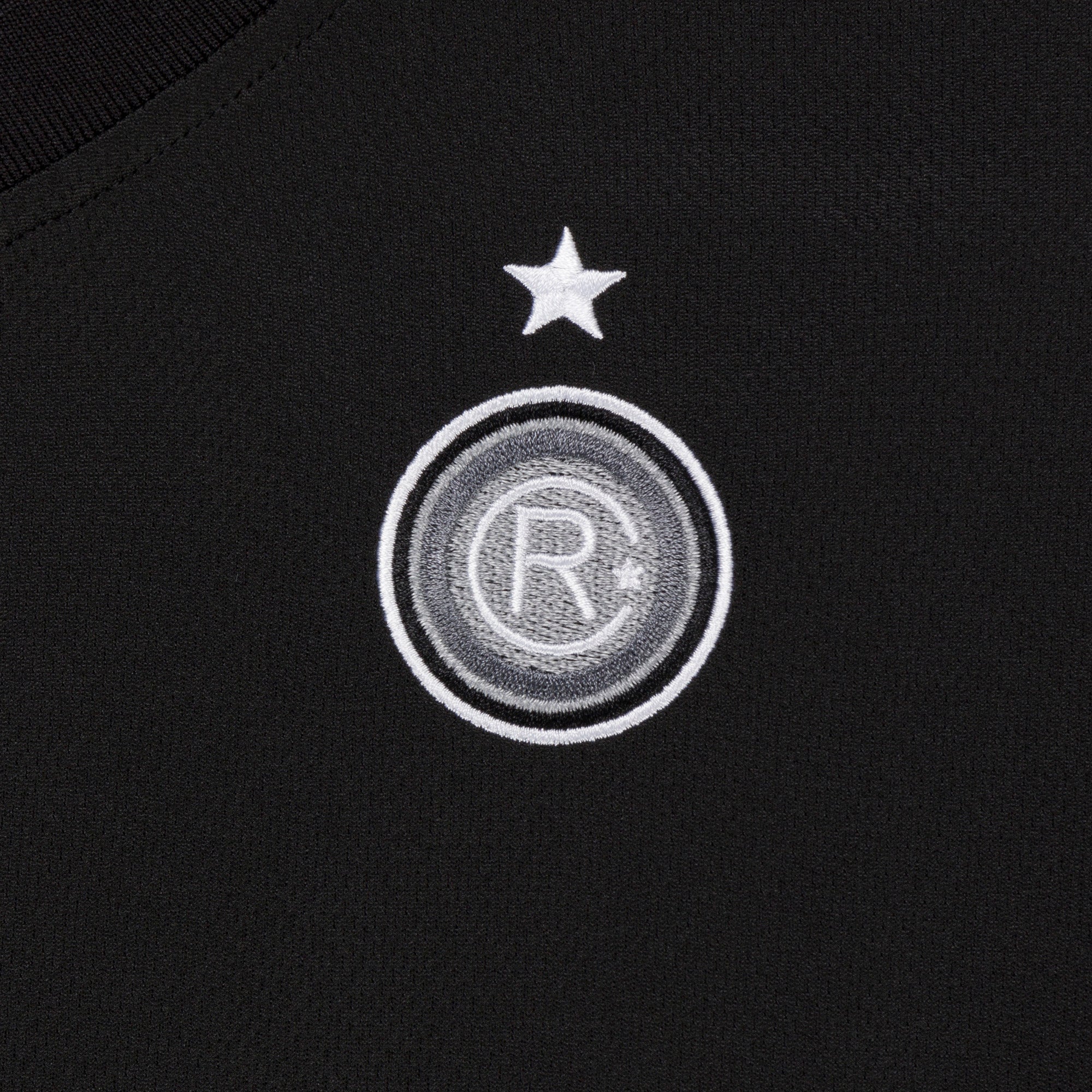 RIPNDIP FC Long Sleeve Soccer Jersey (Black / Charcoal)