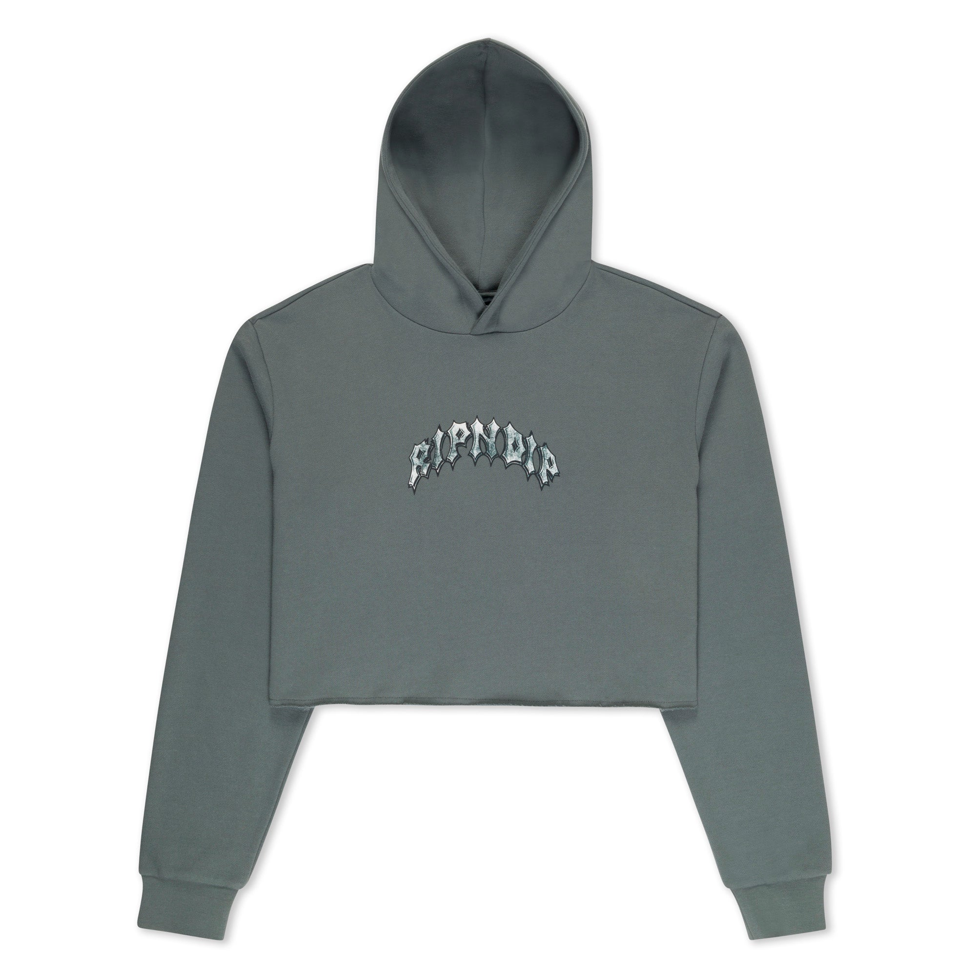 RIPNDIP Mother Nerm Cropped Hoodie (Charcoal )