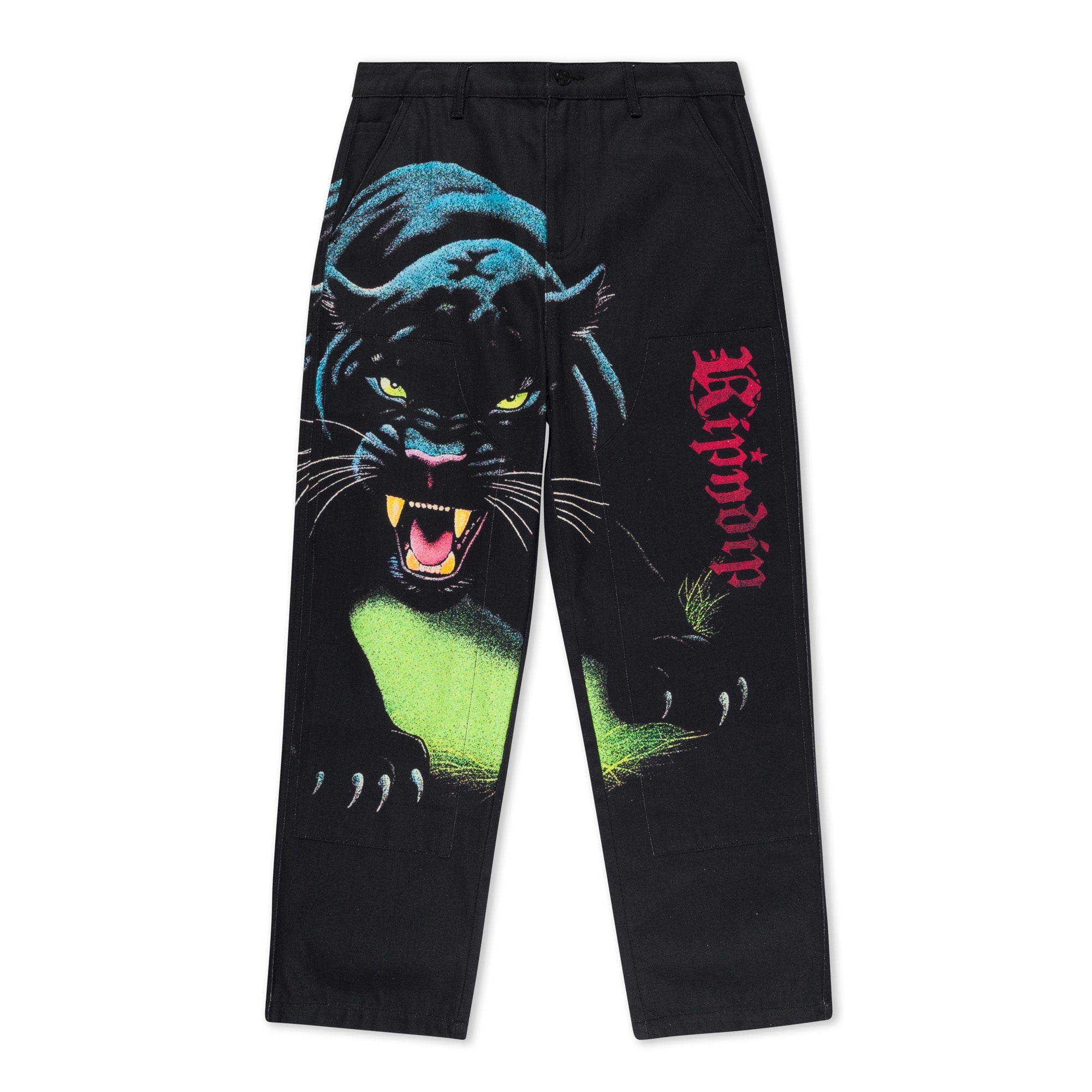 RIPNDIP Fein Double Knee Pants (Black)