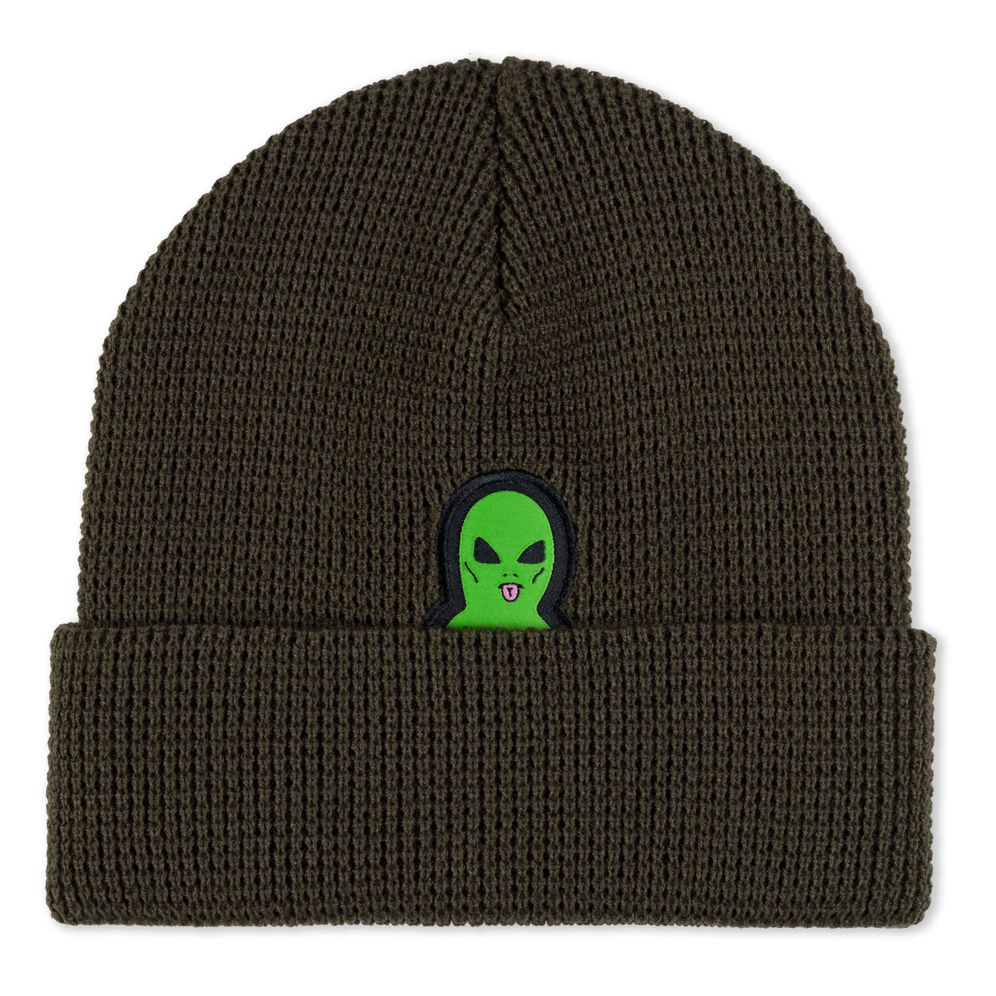 RIPNDIP Lord Alien Beanie (Dark Olive)