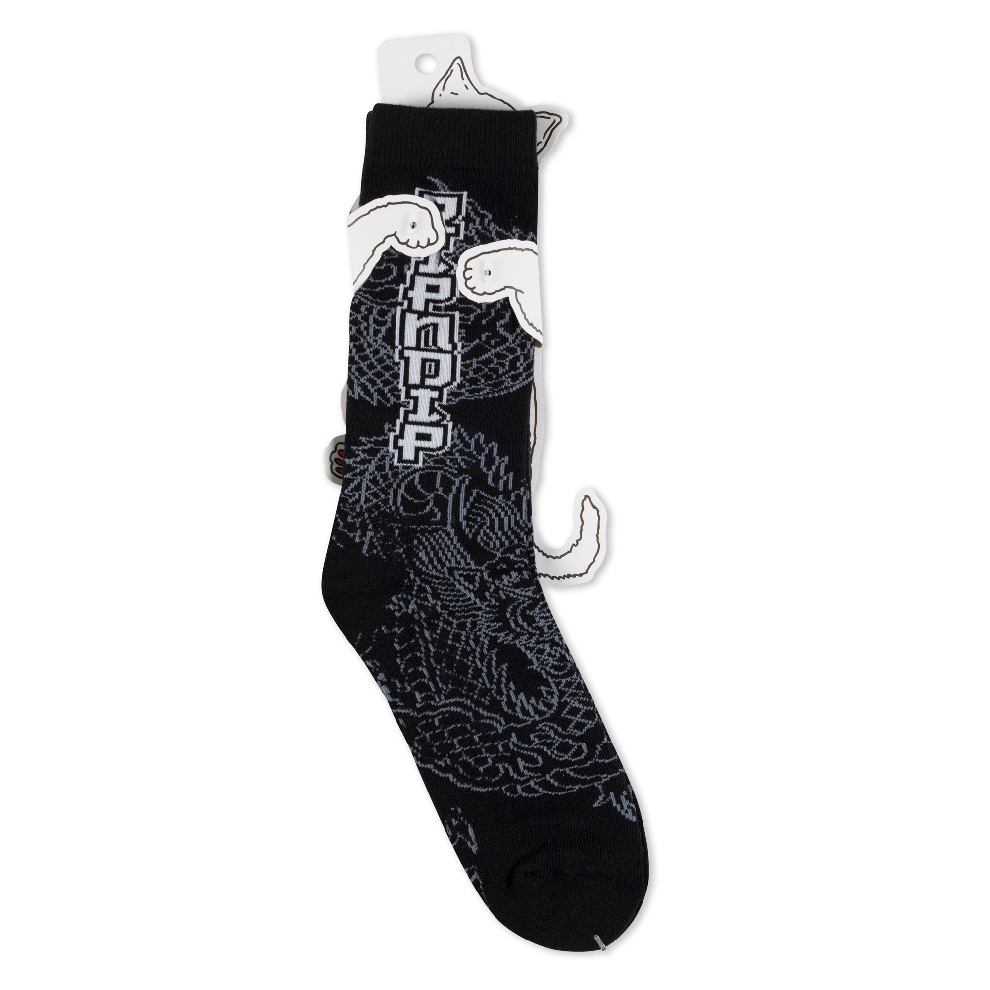 RIPNDIP Haku Socks (Black)