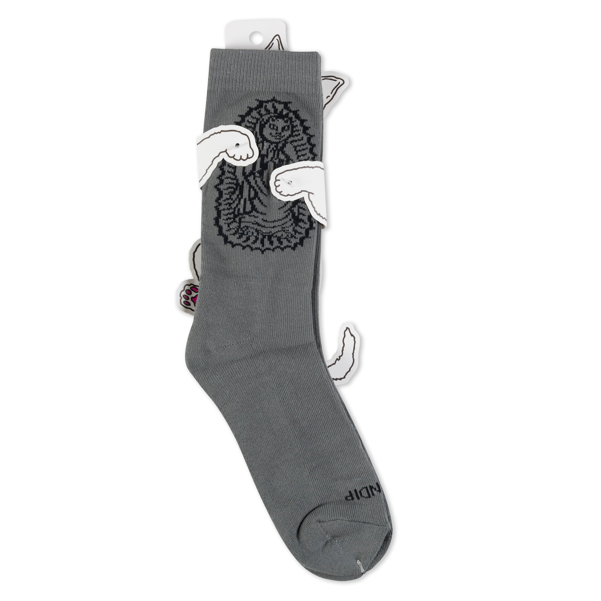 RIPNDIP Mother Nerm Socks (Charcoal)