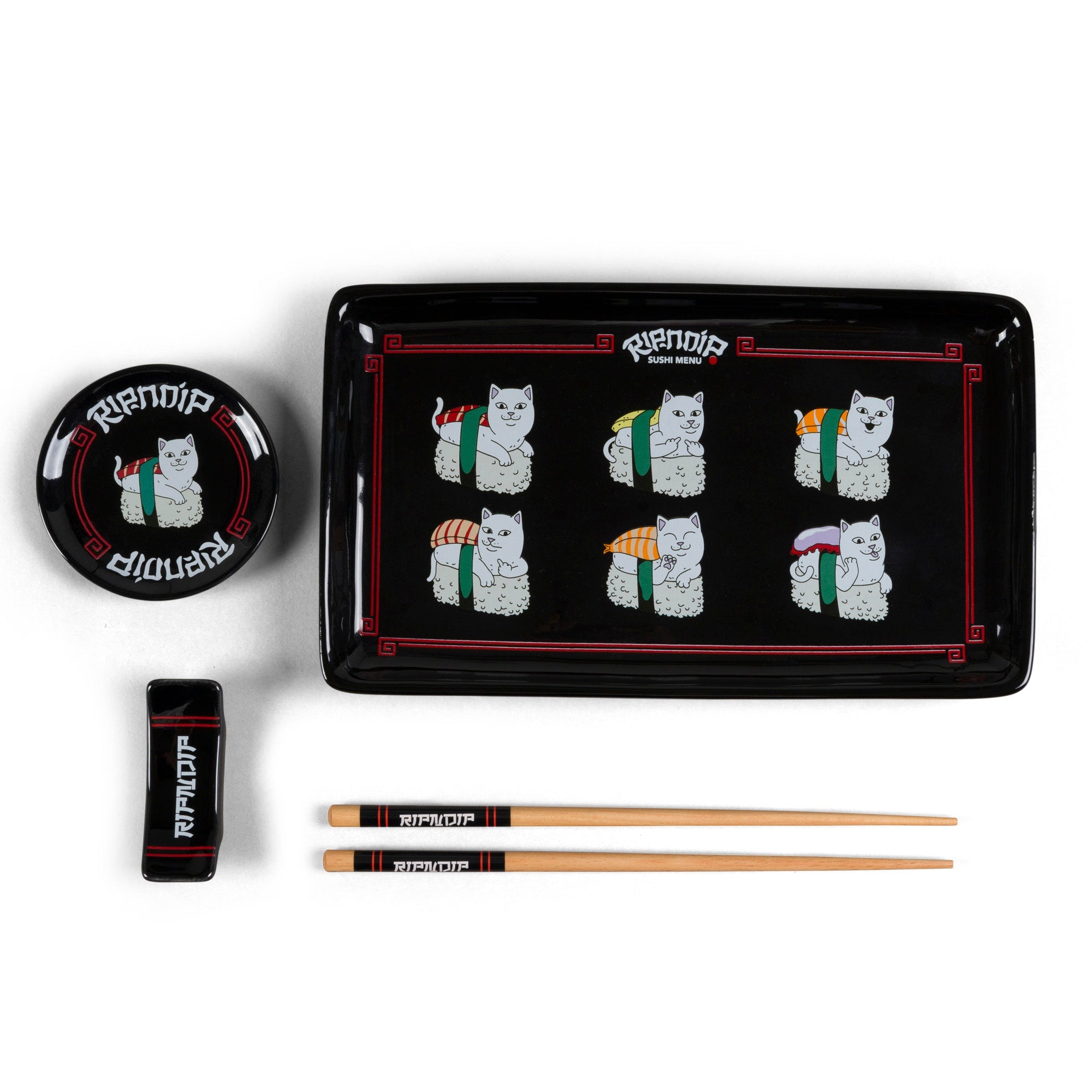 RIPNDIP Sushi Nerm Sushi Set (Black)