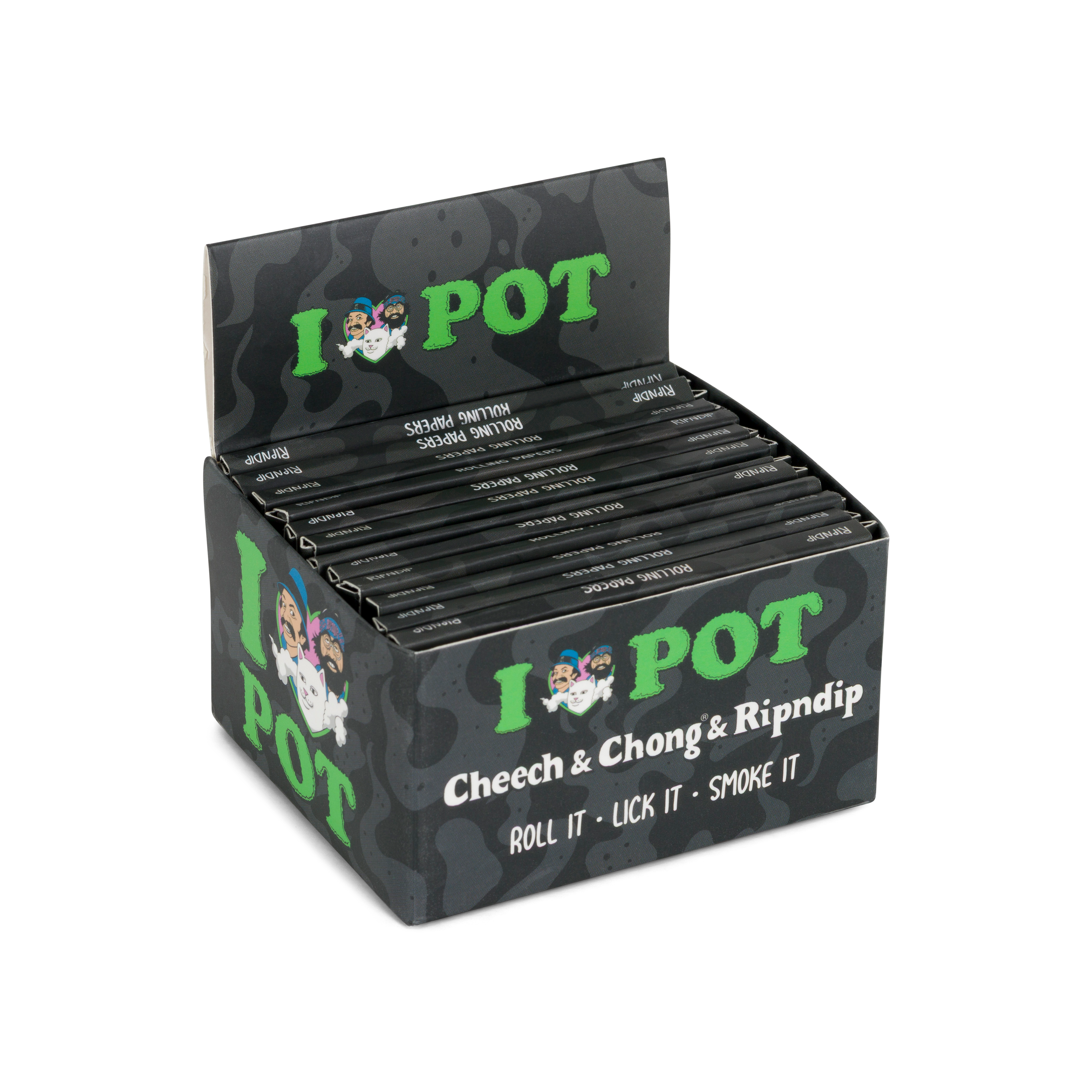 RIPNDIP I <3 Pot Rolling Papers (Multi)