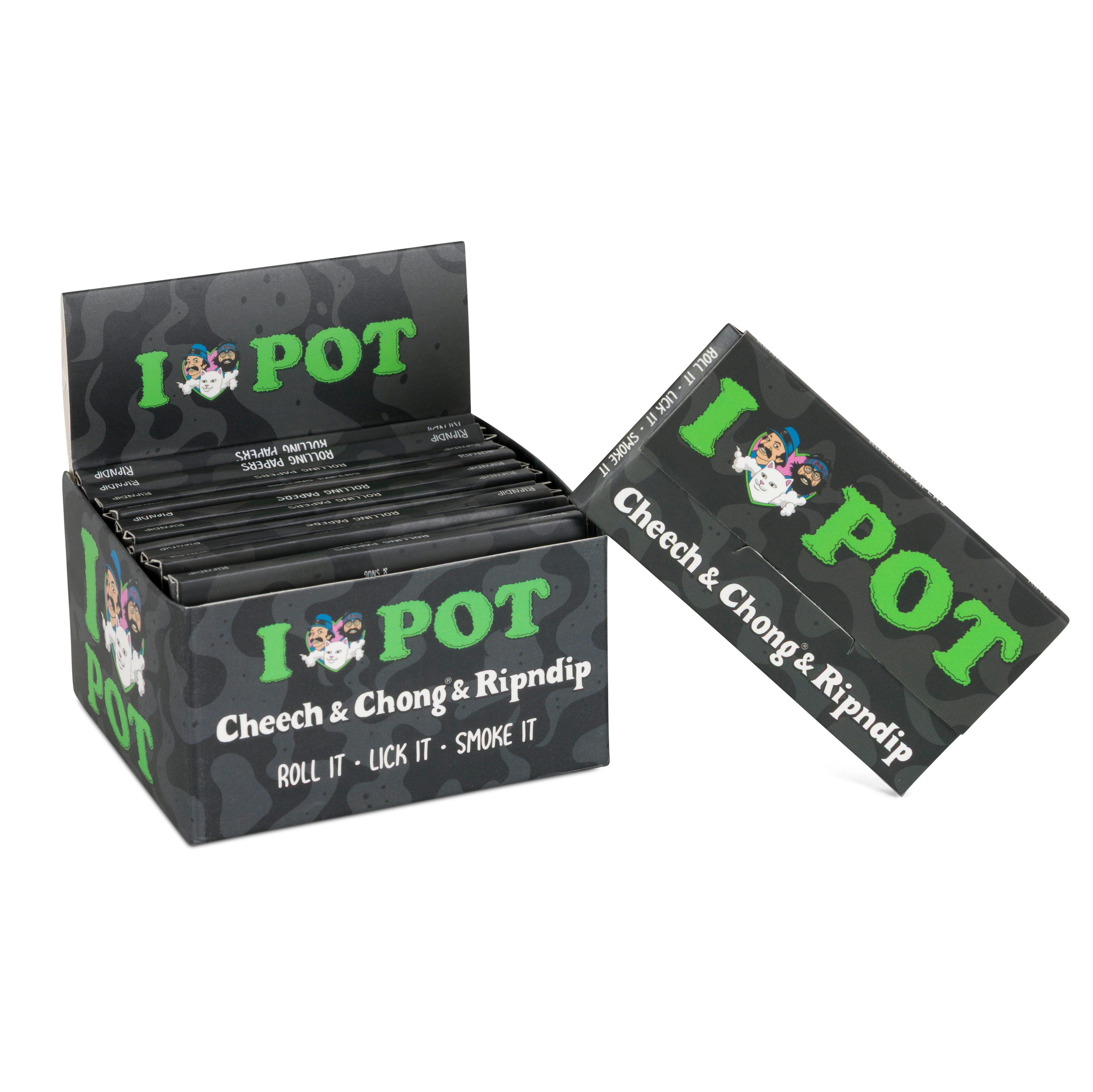 RIPNDIP I <3 Pot Rolling Papers (Multi)