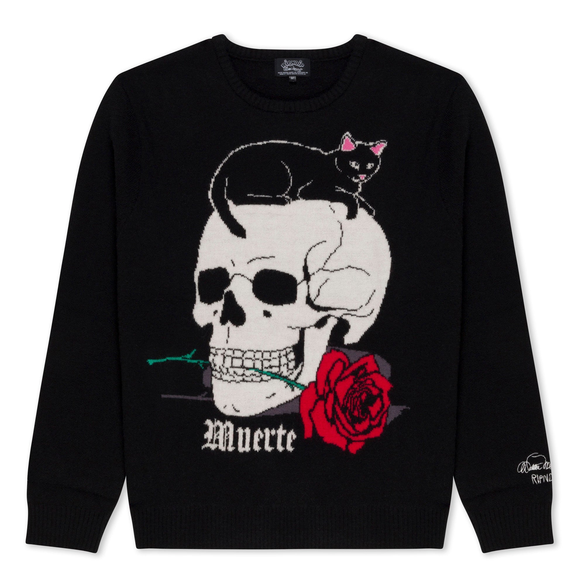 RIPNDIP Muerte Knit Sweater (Black)