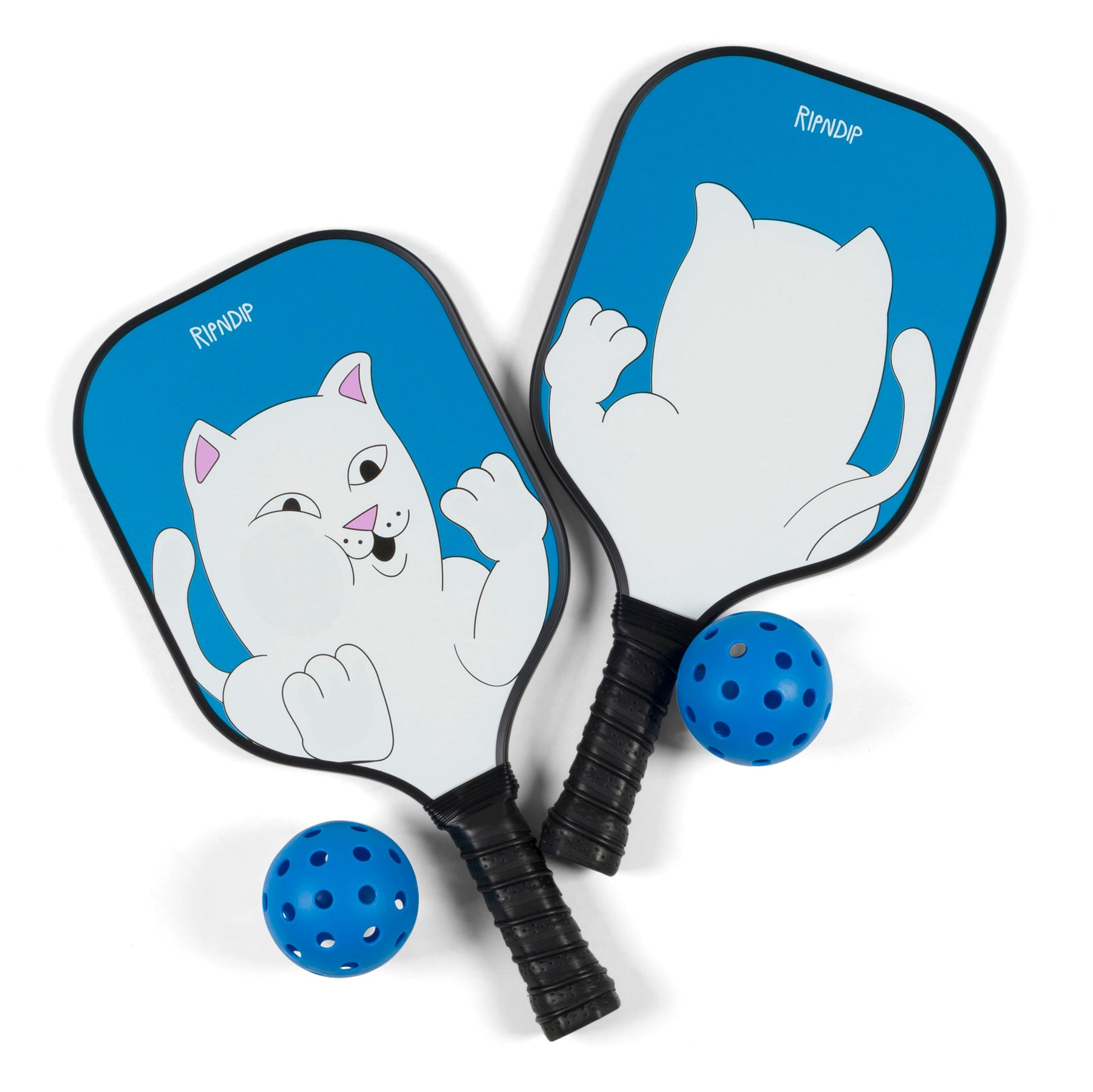 Squished Nerm Pickleball Set (Blue)