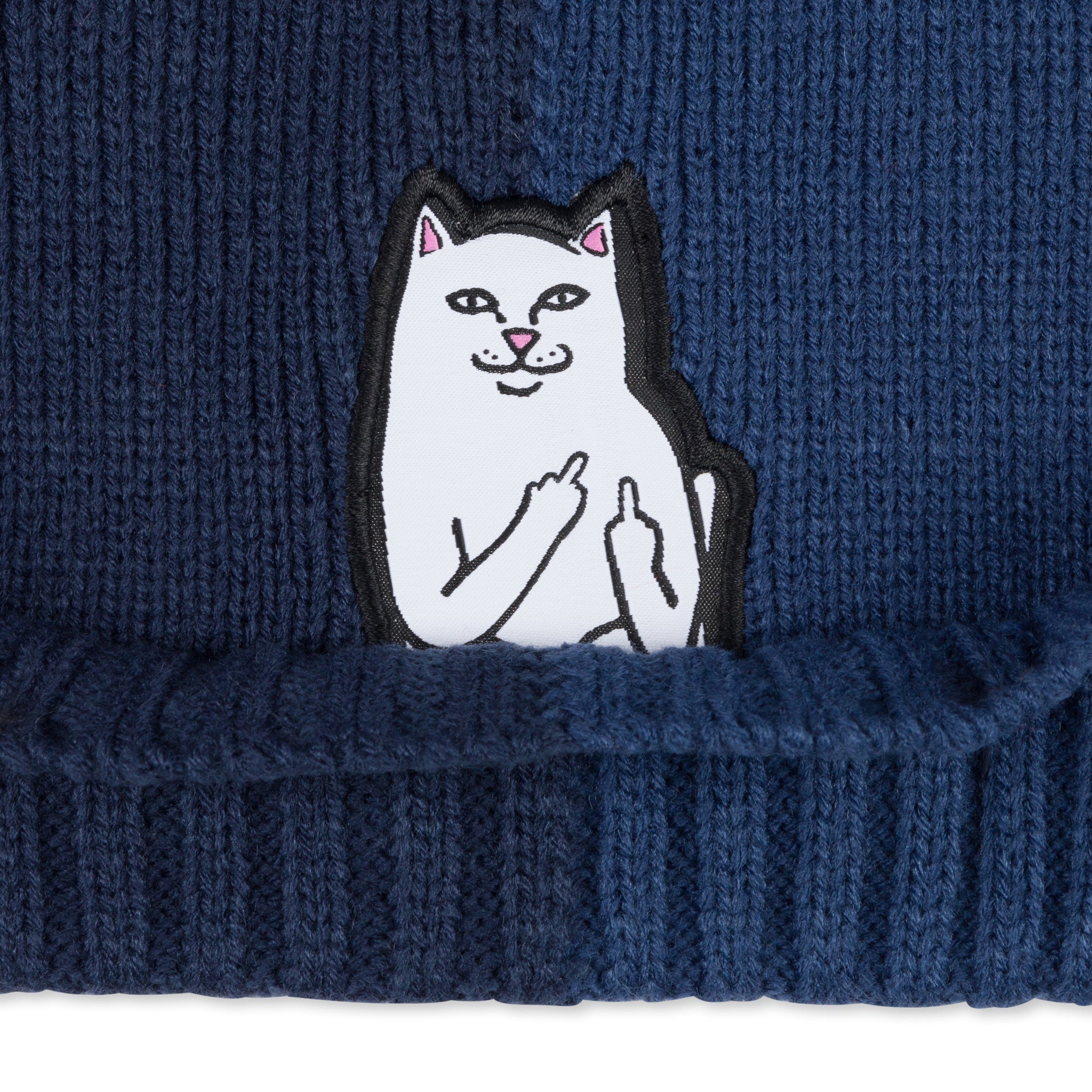 RIPNDIP Lord Nermal Split Beanie (Navy/Slate)