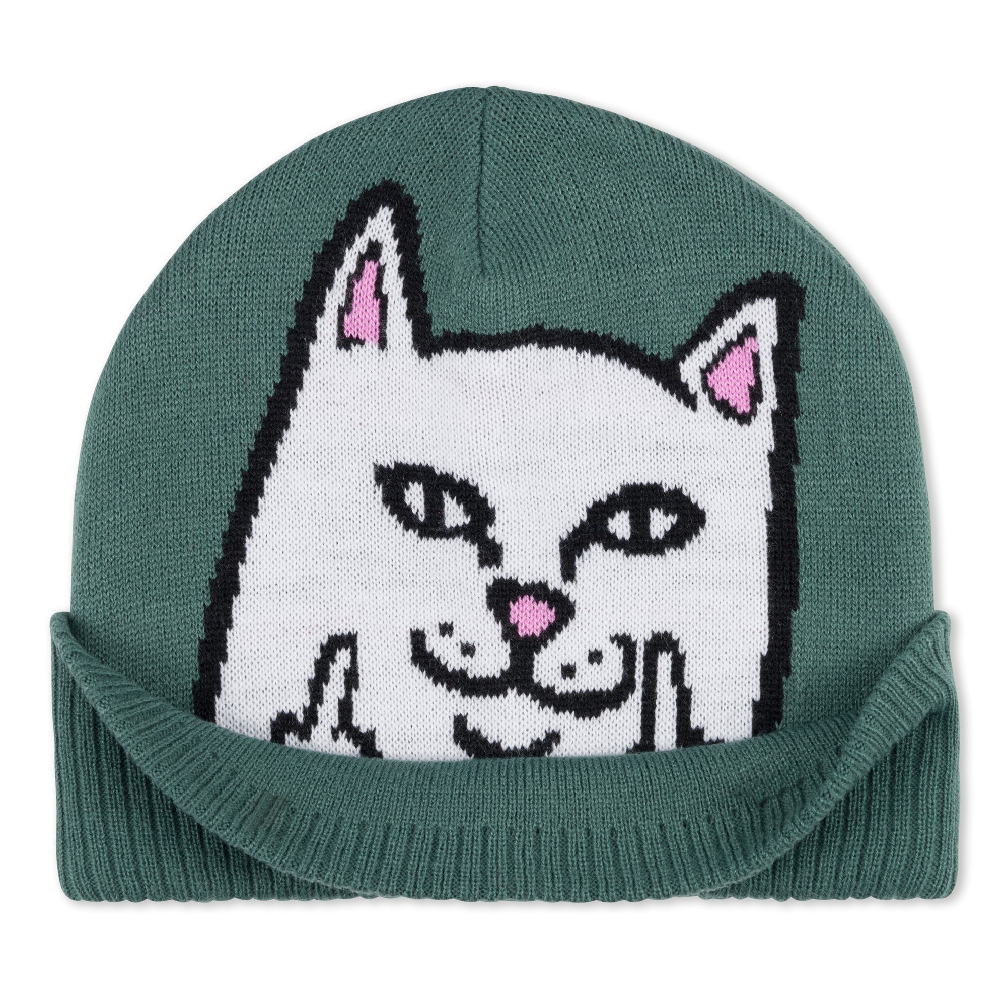 RIPNDIP Peeking Nermal Beanie (Alpine Green)