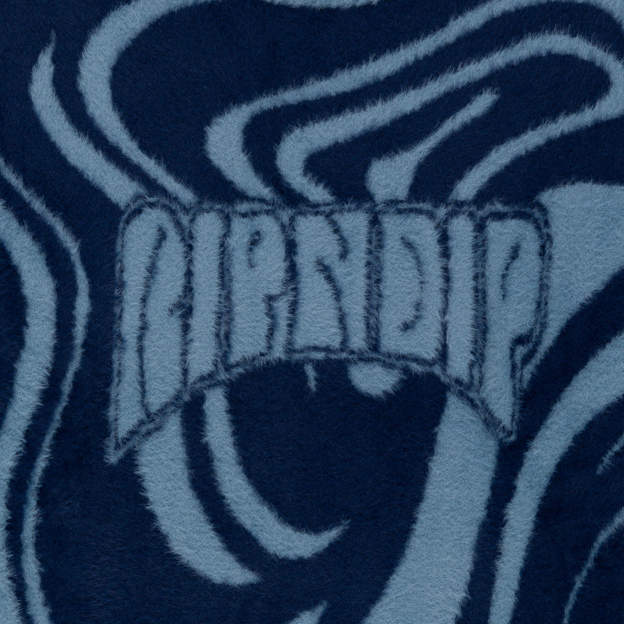 RIPNDIP Psychedelic Mohair Knit Sweater (Dark Slate)