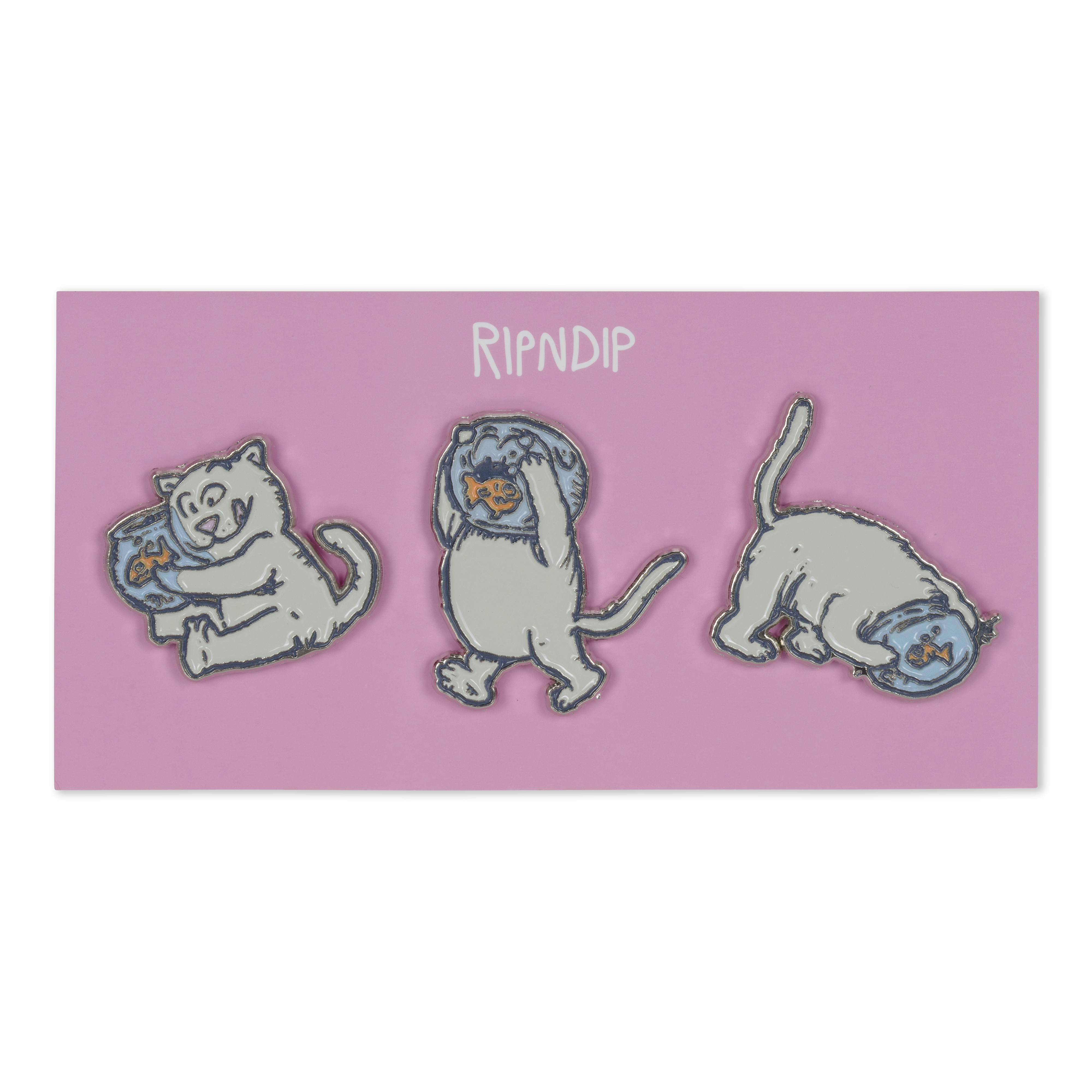 RIPNDIP Fish Bowl Pin Pack (Multi)