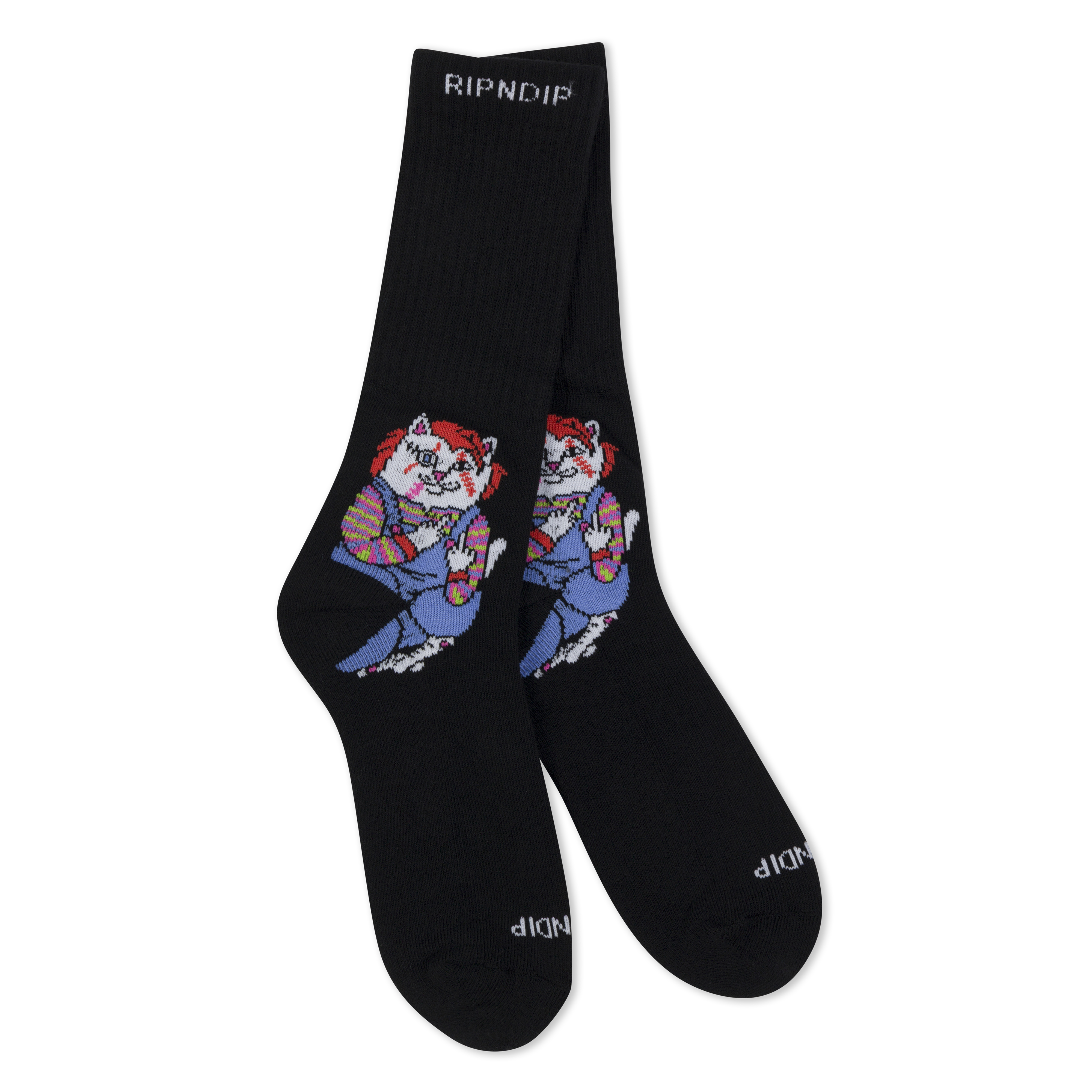 RIPNDIP Childs Play Nerm Socks (Black)